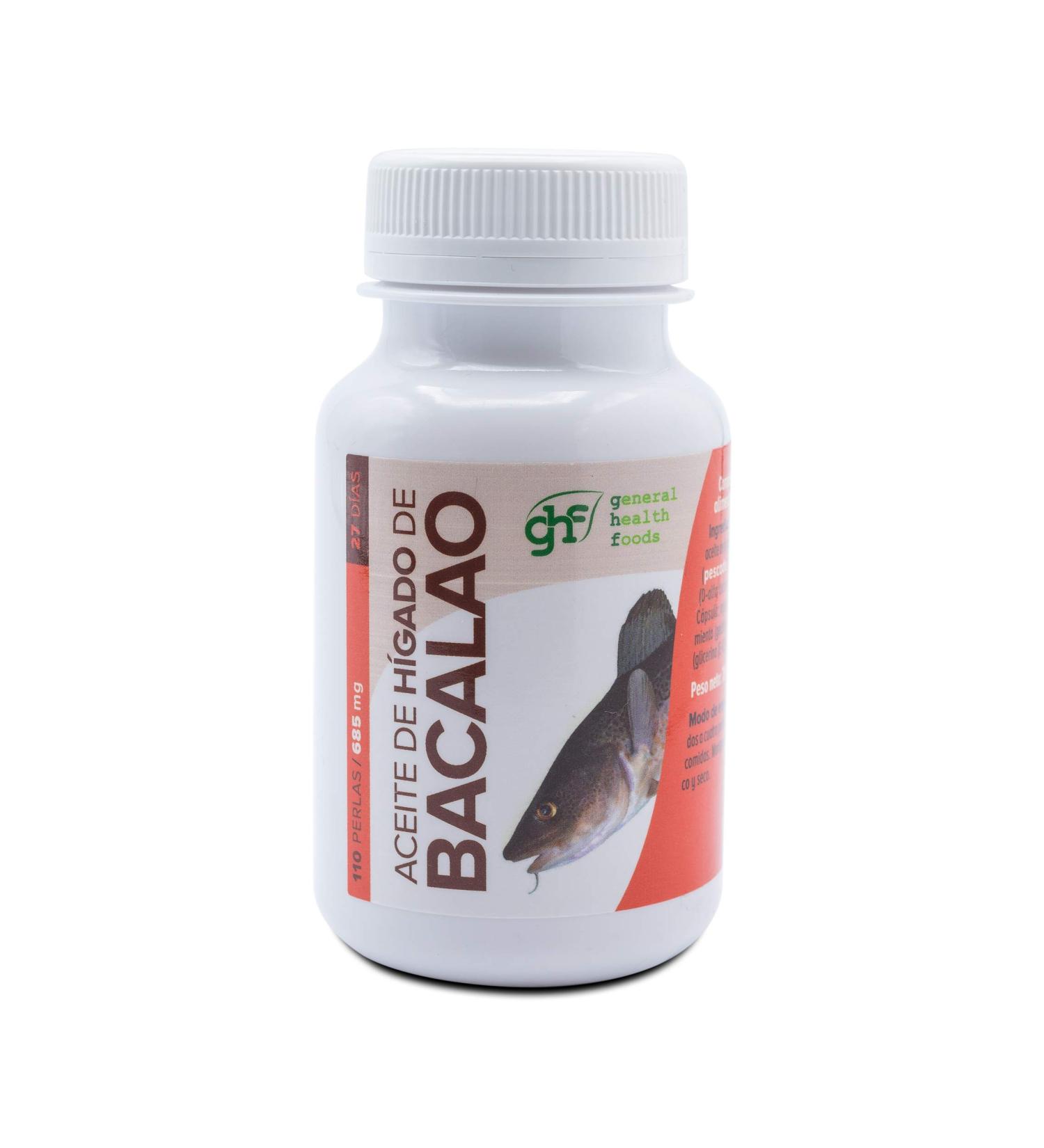  Desconocido GHF Cod Liver 110 pearls 685 mg 75 g 1 - Buy Online on GoSupps.com