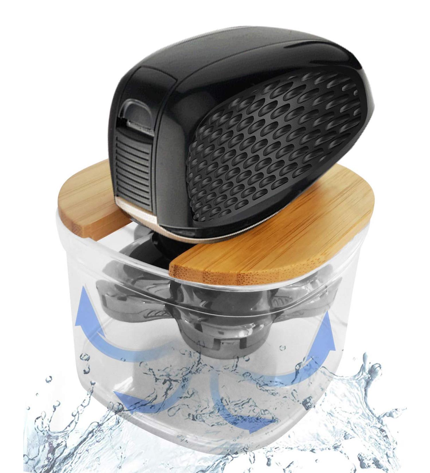 Buy FitSand Bamboo Electric Head Shaver Rinse Stand - Compatible with Remington Balder Pro XR7000 | International Shipping Available - Buy Online on GoSupps.com
