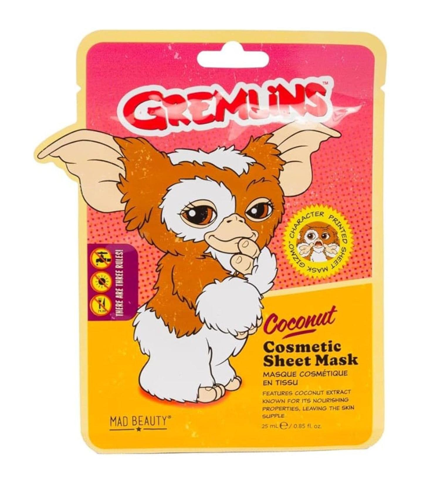 accentra MAD BEAUTY GREMLINS facial mask moisturizing & soothing cloth mask scent coconut - Buy Online on GoSupps.com