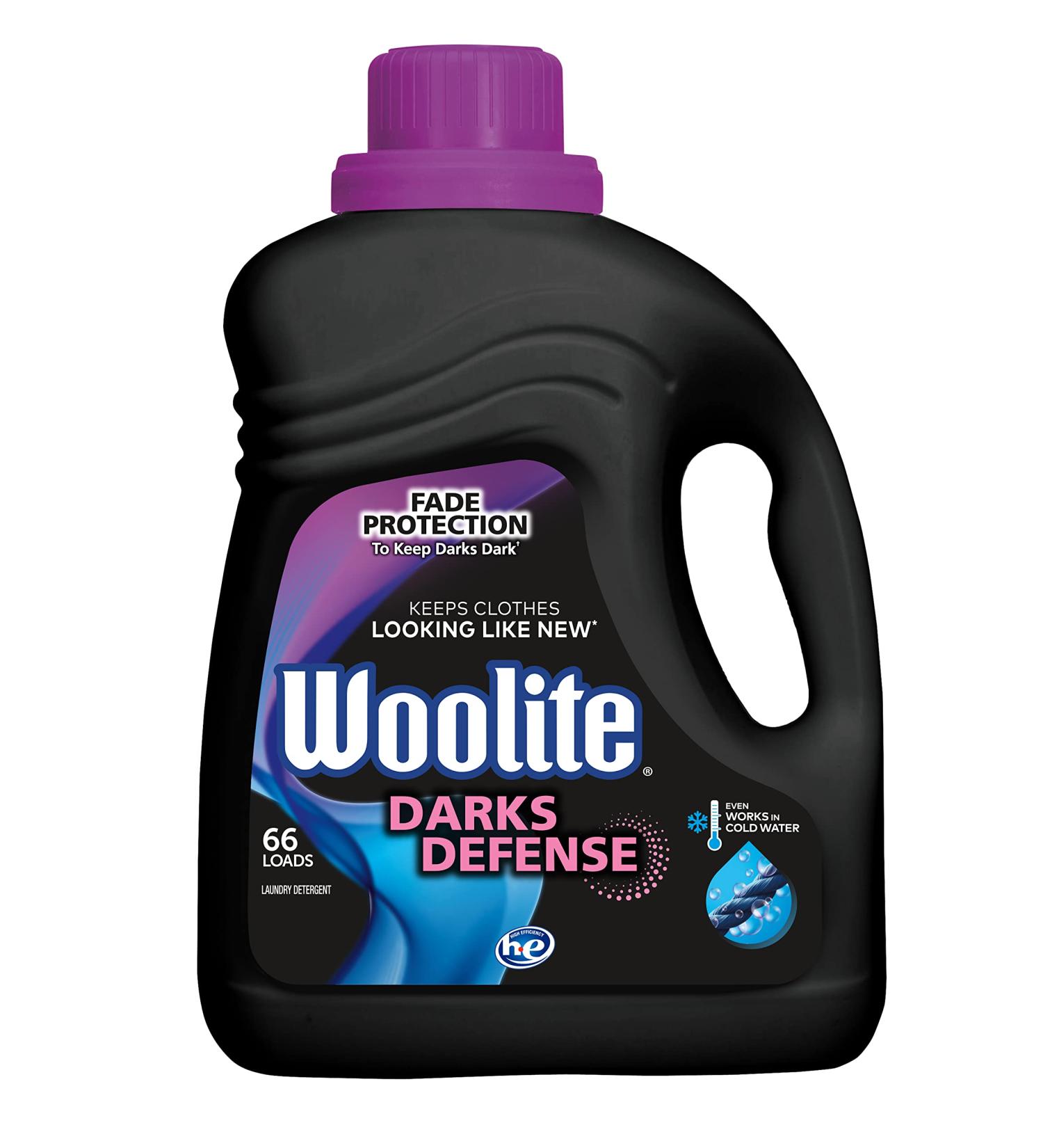 Woolite Darks Liquid Laundry Detergent - HE Compatible Colour Renew 100 Fl Oz (Pack of 1) | International Shipping Available - Buy Online on GoSupps.com