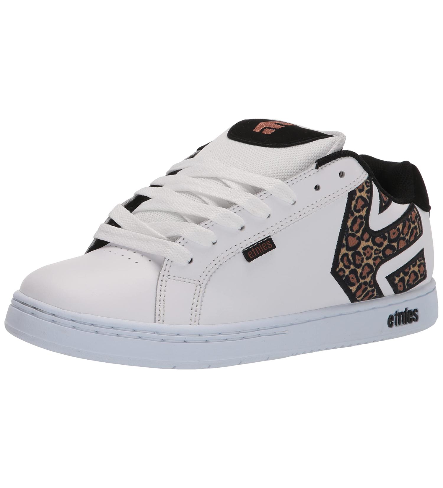 Etnies Women's Fader 41.5 EU - Stylish White Black Print Skate Shoes for International Shipping - Buy Online on GoSupps.com