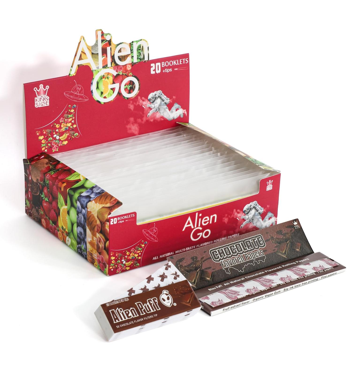 Flavored rolling papers | 20 Packs Cones with Tip | KingSizeSlim papers | 110mm Fruity Papers | 15 Flavored Rolling Paper Tobacco Tools Suitable For Travel Home Sharing Gifts. - Buy Online on GoSupps.com