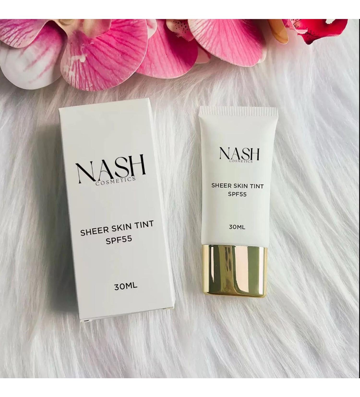Nash Cosmetics Sheer Skin Tint SPF 55 Sunscreen 30ml