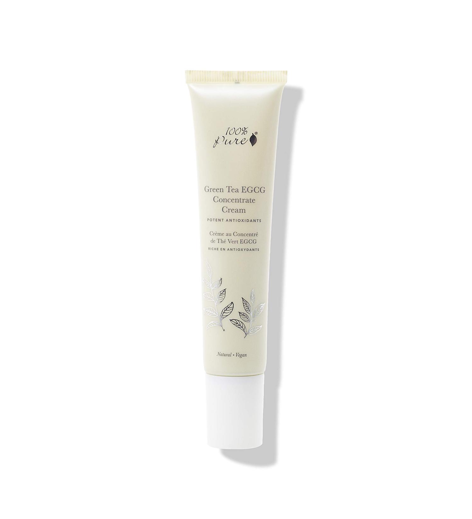 100% Pure Green Tea EGCG Face Cream | Anti-Aging Antioxidant Hydrating Moisturizer with Squalene & Caffeine | 1.4 Oz - Perfect for Men & Women - Buy Online on GoSupps.com