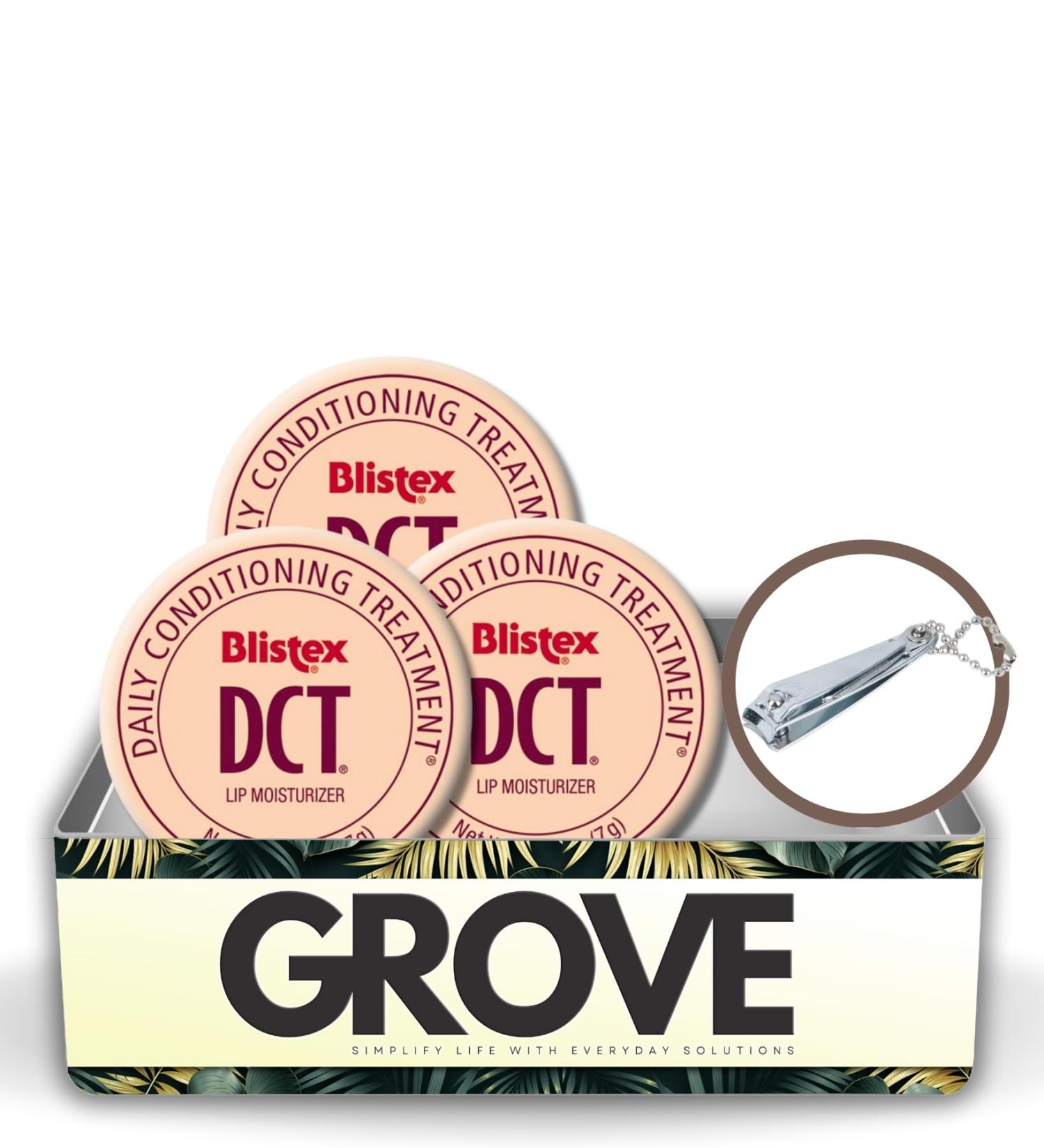 Daily Conditioning Lip Treatment Balm 0.25 oz Bundle with Nail Clipper - Moisturizing Lip Balm for Dry Chapped Lips - Daily Lip Conditioner - (4 Items) - Buy Online on GoSupps.com