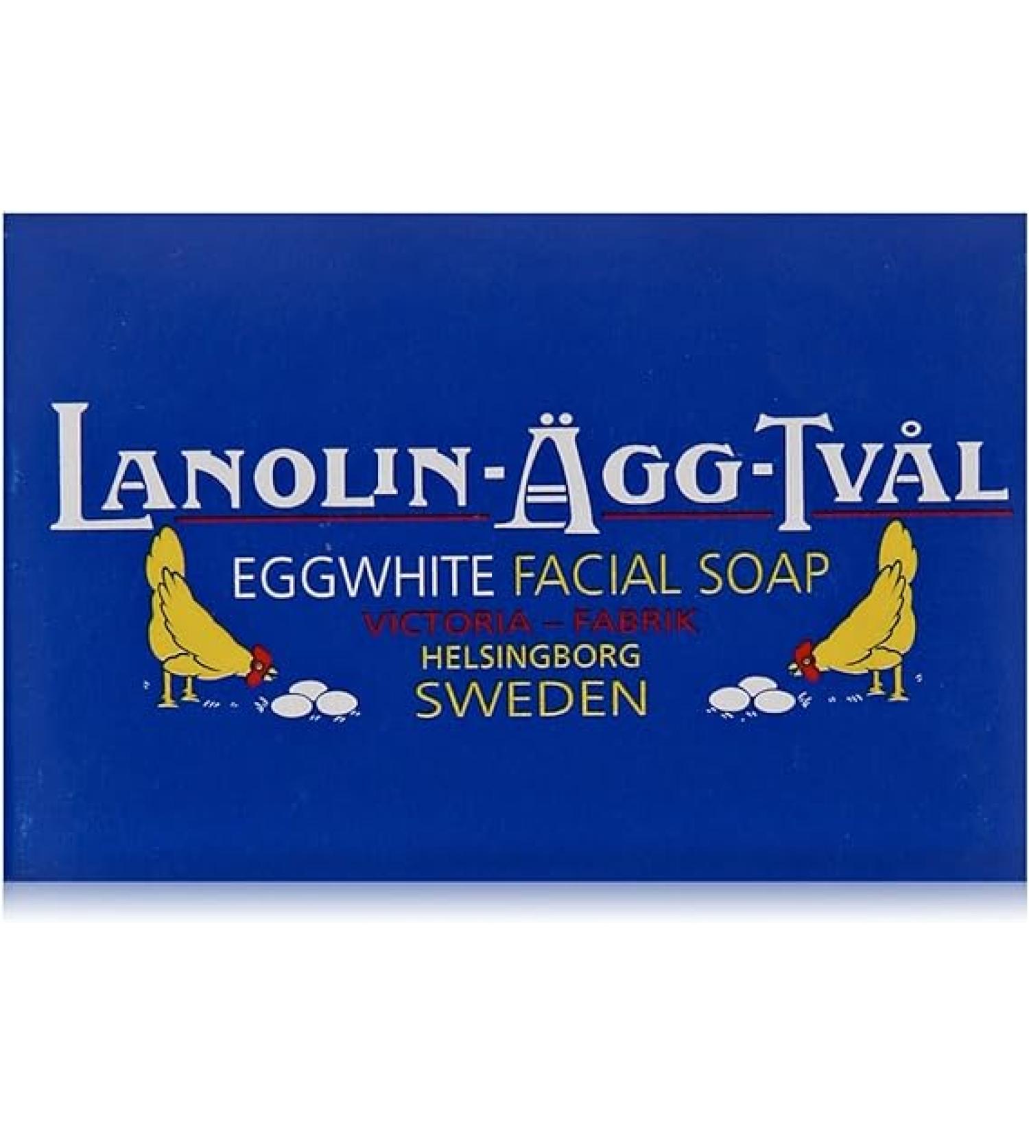 Victoria Lanolin-Agg-Tval Eggwhite Facial Care Soap 15g - Gentle Cleansing and Nourishing Formula - Buy Online on GoSupps.com