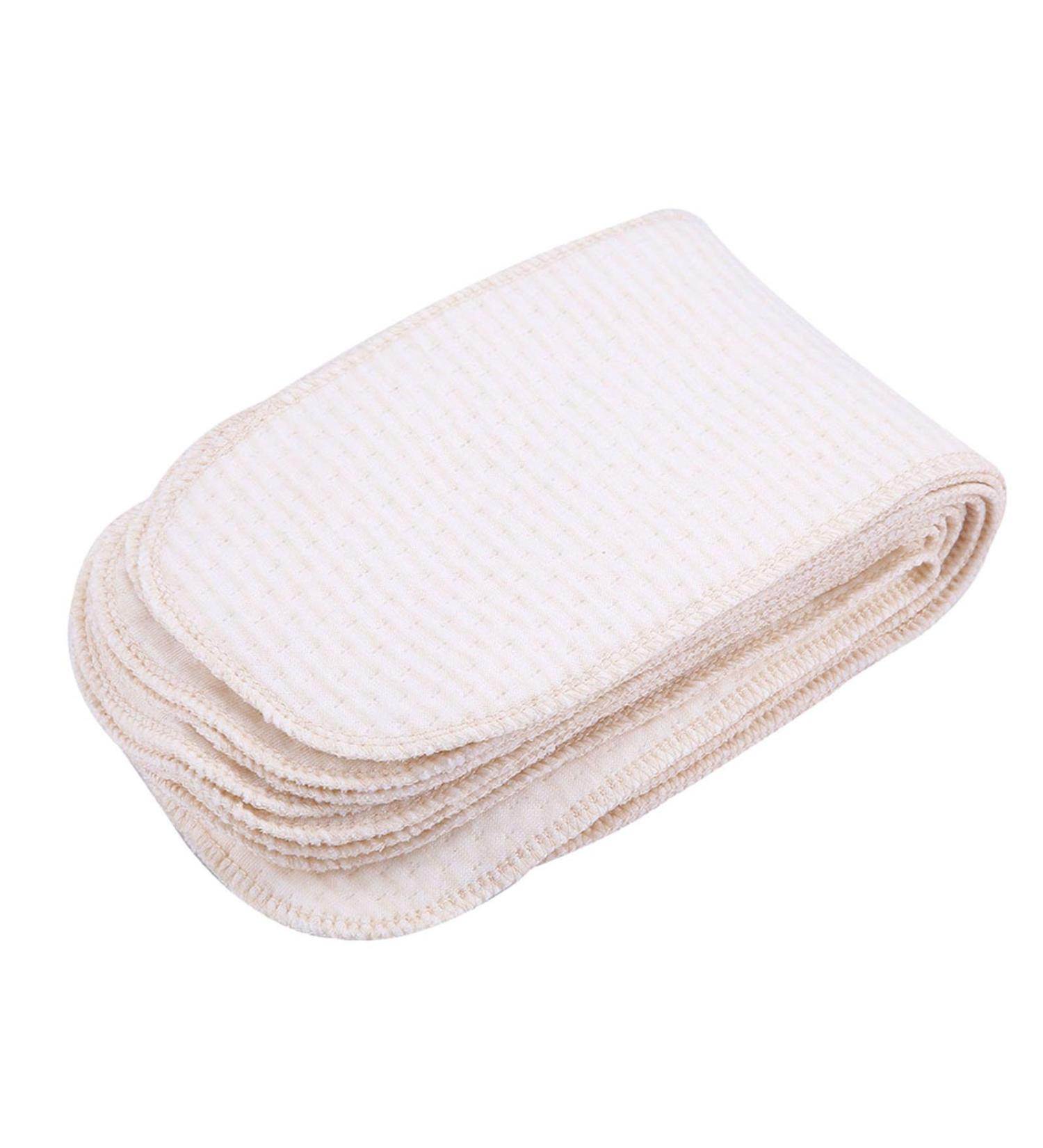 Breathable Cotton Washable Diaper Inserts - Reusable Cloth Diapers for Newborns | Tower Diaper Deposits (10 Pieces) - Buy Online on GoSupps.com