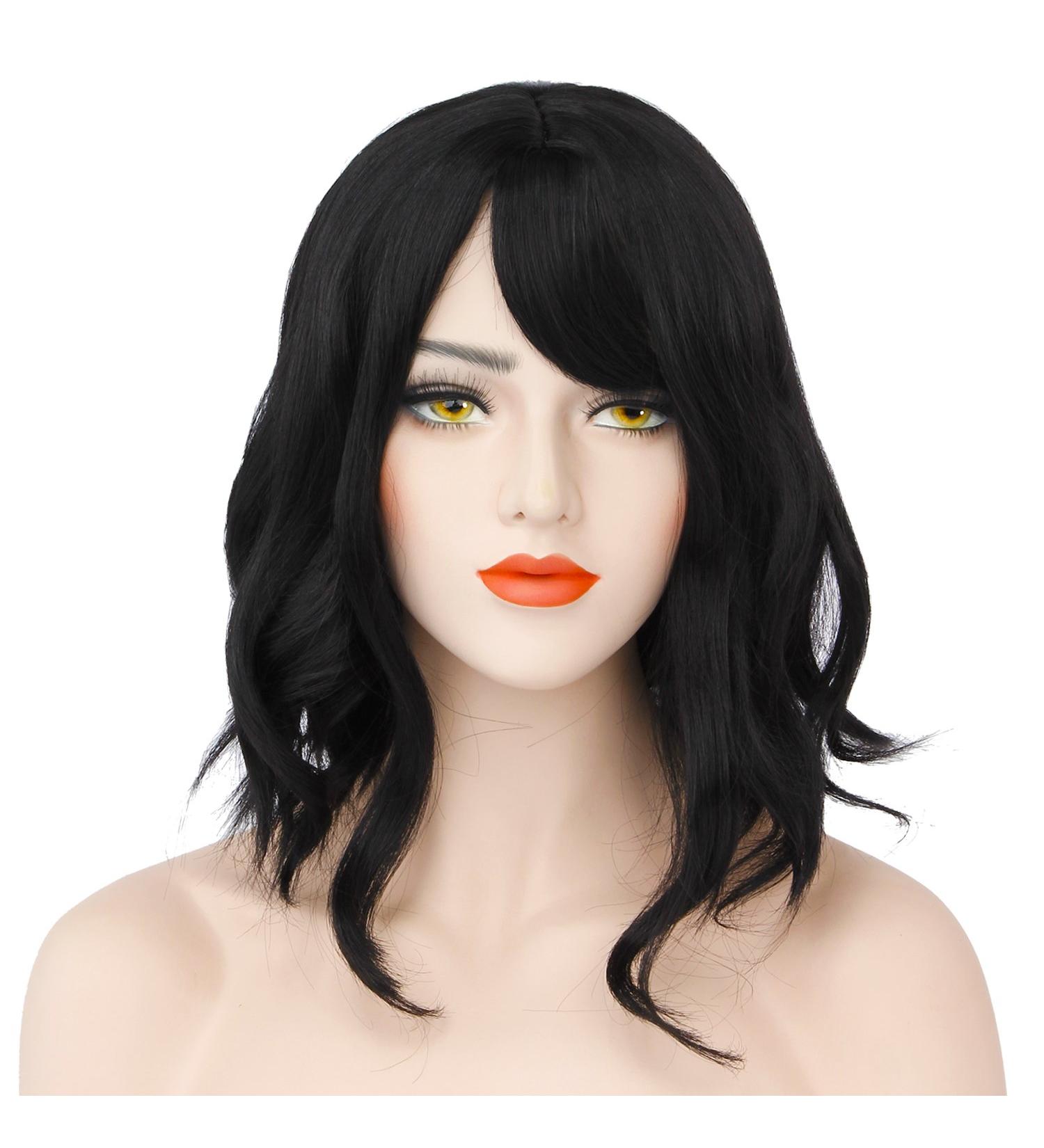 Buy Discoball Women Wig - Short Curly Bob Wig for Cosplay & Parties | Black International Shipping Available - Buy Online on GoSupps.com