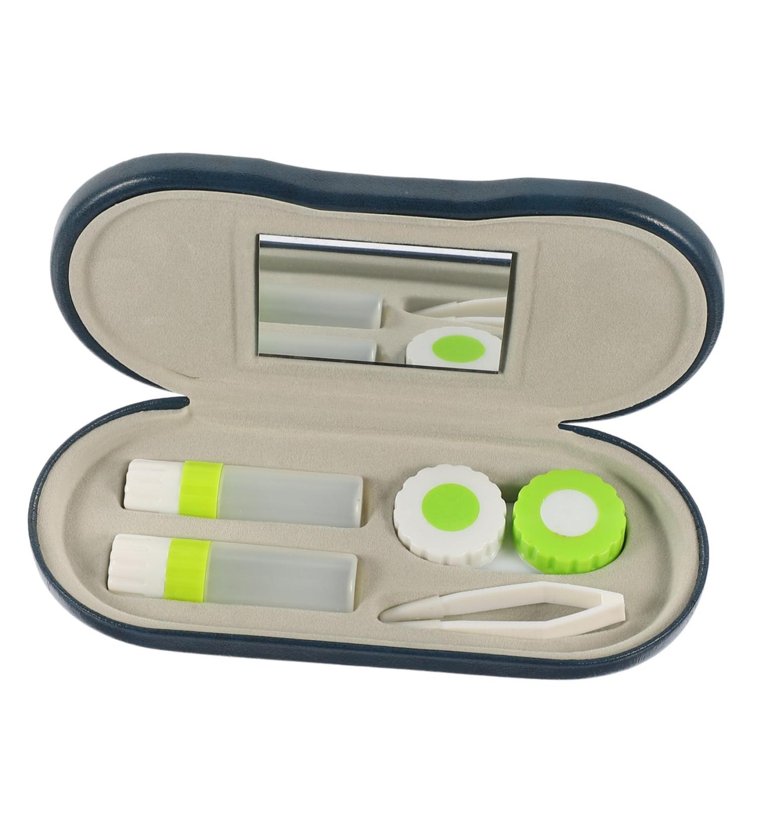 Buy Solustrie 2-in-1 Double-Layer Glasses Case | Hard Case for Glasses & Contacts - International Shipping Available - Buy Online on GoSupps.com