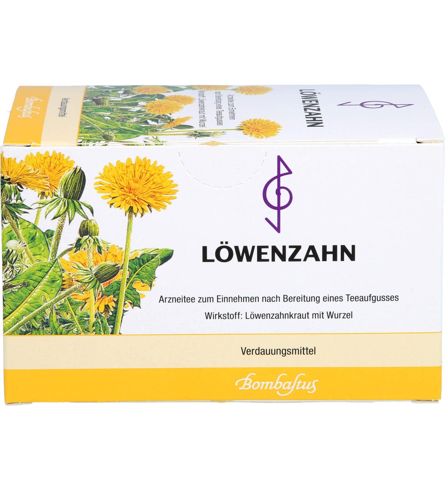 Buy Dandelion Tea Filter Bags - 20 Pack (2.5g Each) | Premium Herbal Tea for Detox & Wellness - International Shipping Available - Buy Online on GoSupps.com