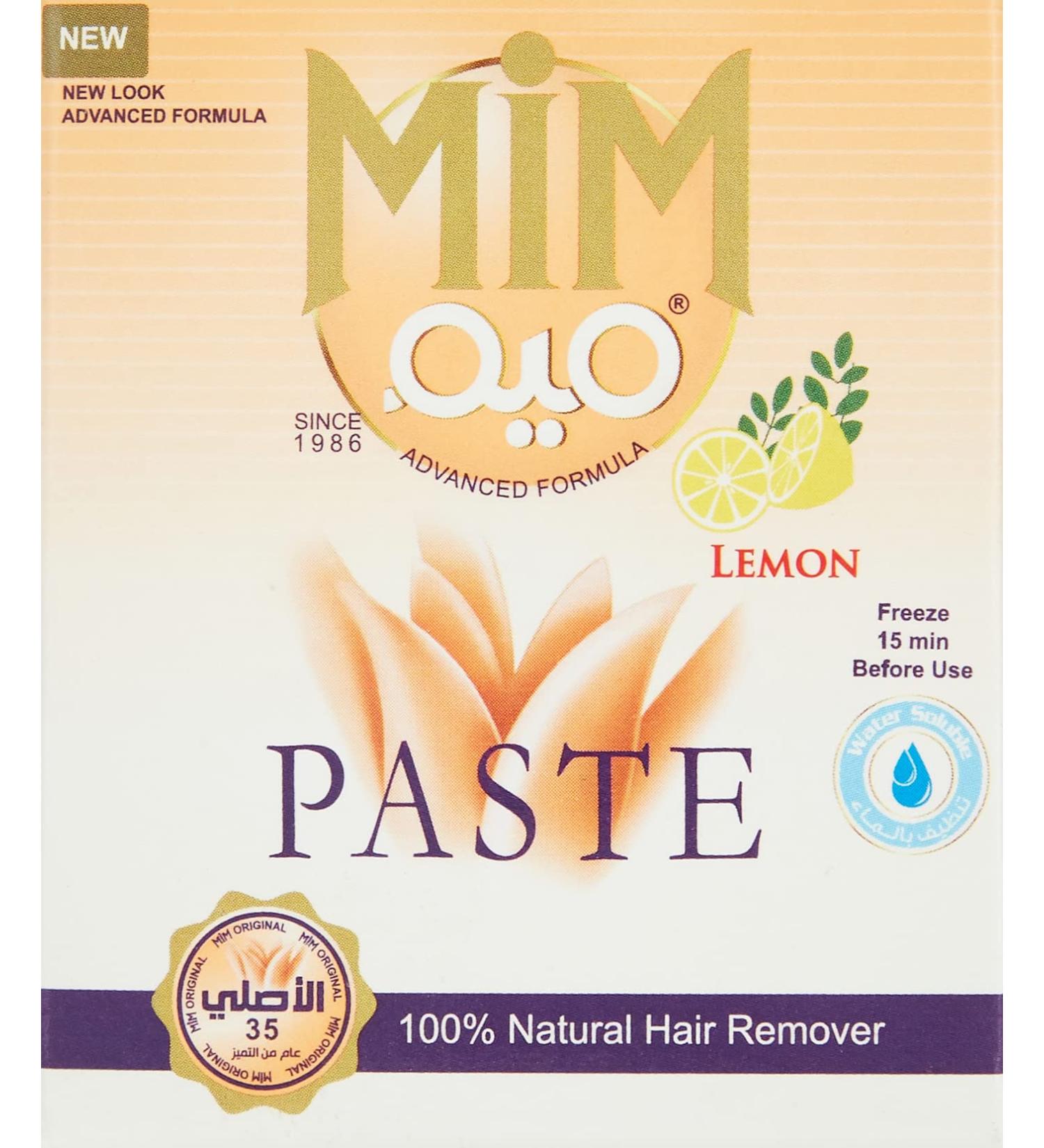 Mim Hair Remover Paste 100% Natural - 3.2oz Box | Gentle Hair Removal Solution - Buy Online on GoSupps.com