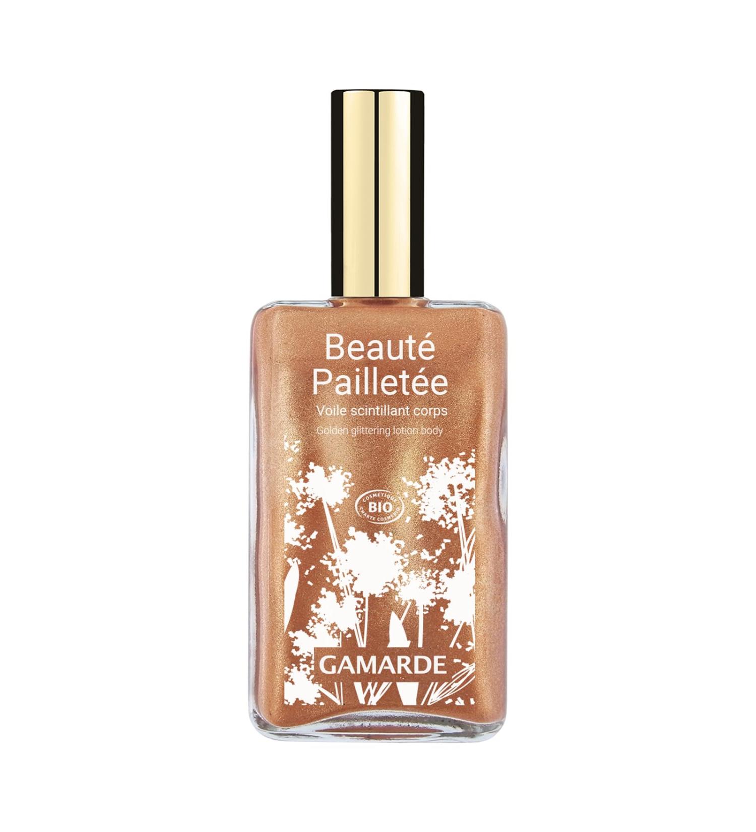 Golden Glittering Lotion Body by Gamarde for Women - 3 oz Body Lotion