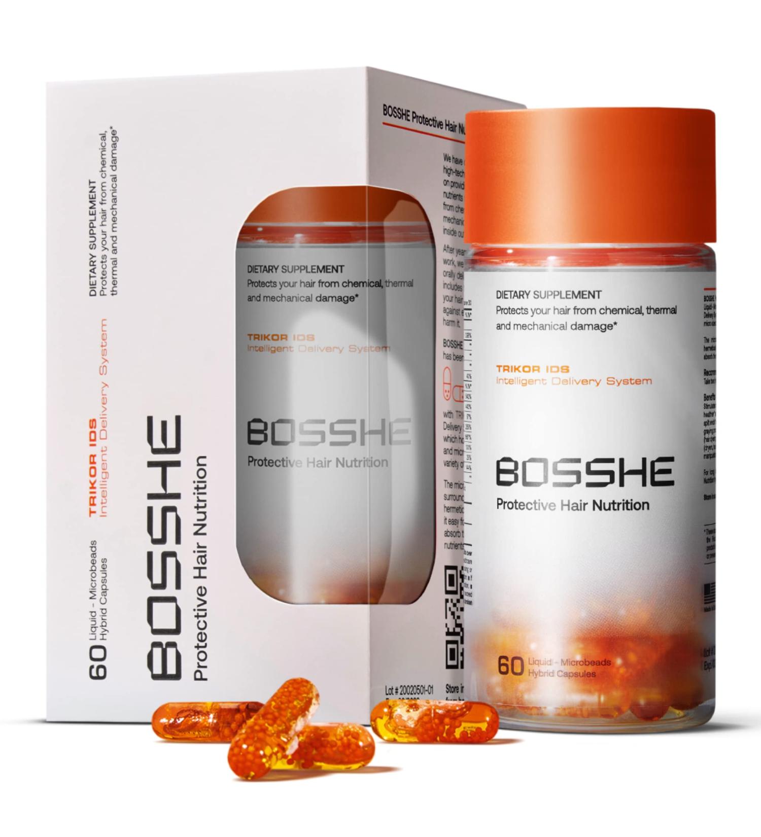 Women's Hair Growth Vitamins - Strengthen & Thicken Thin and Damaged Hair with Biotin, B Vitamins, Folic Acid & Collagen - Buy Online on GoSupps.com