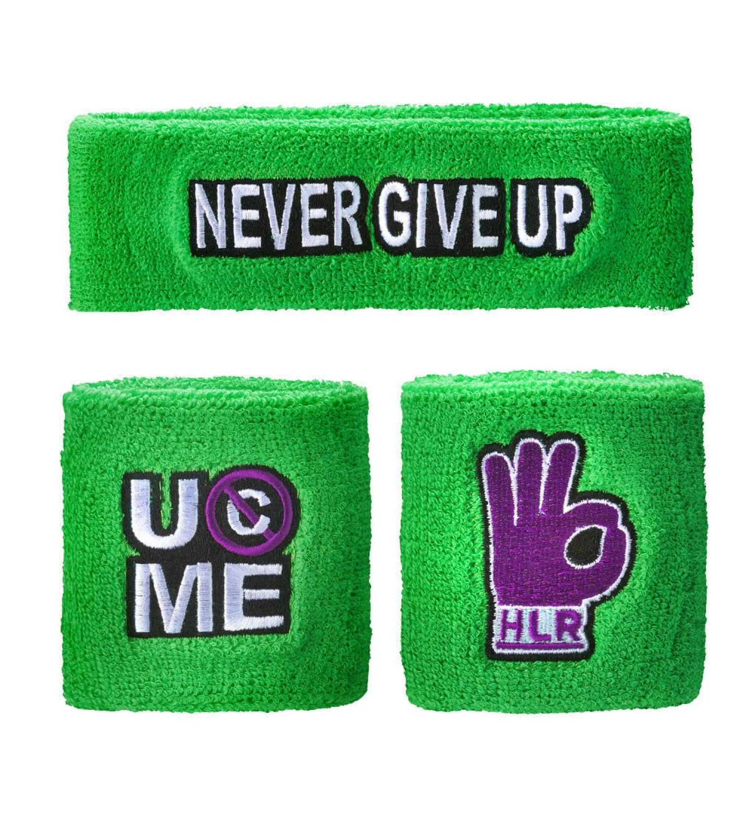 WWE John Cena Cenation Respect Sweatband Set - Official Authentic Wear - Buy Online on GoSupps.com