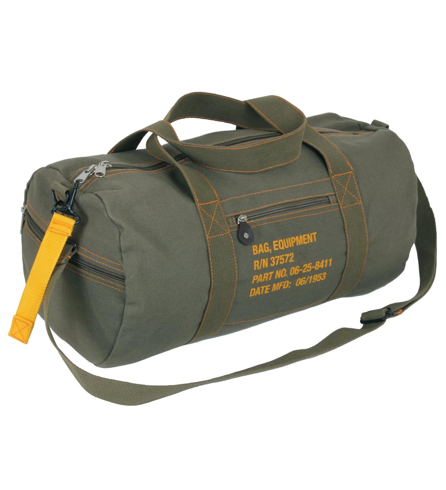 Rothco Canvas Equipment Bag, Olive Drab