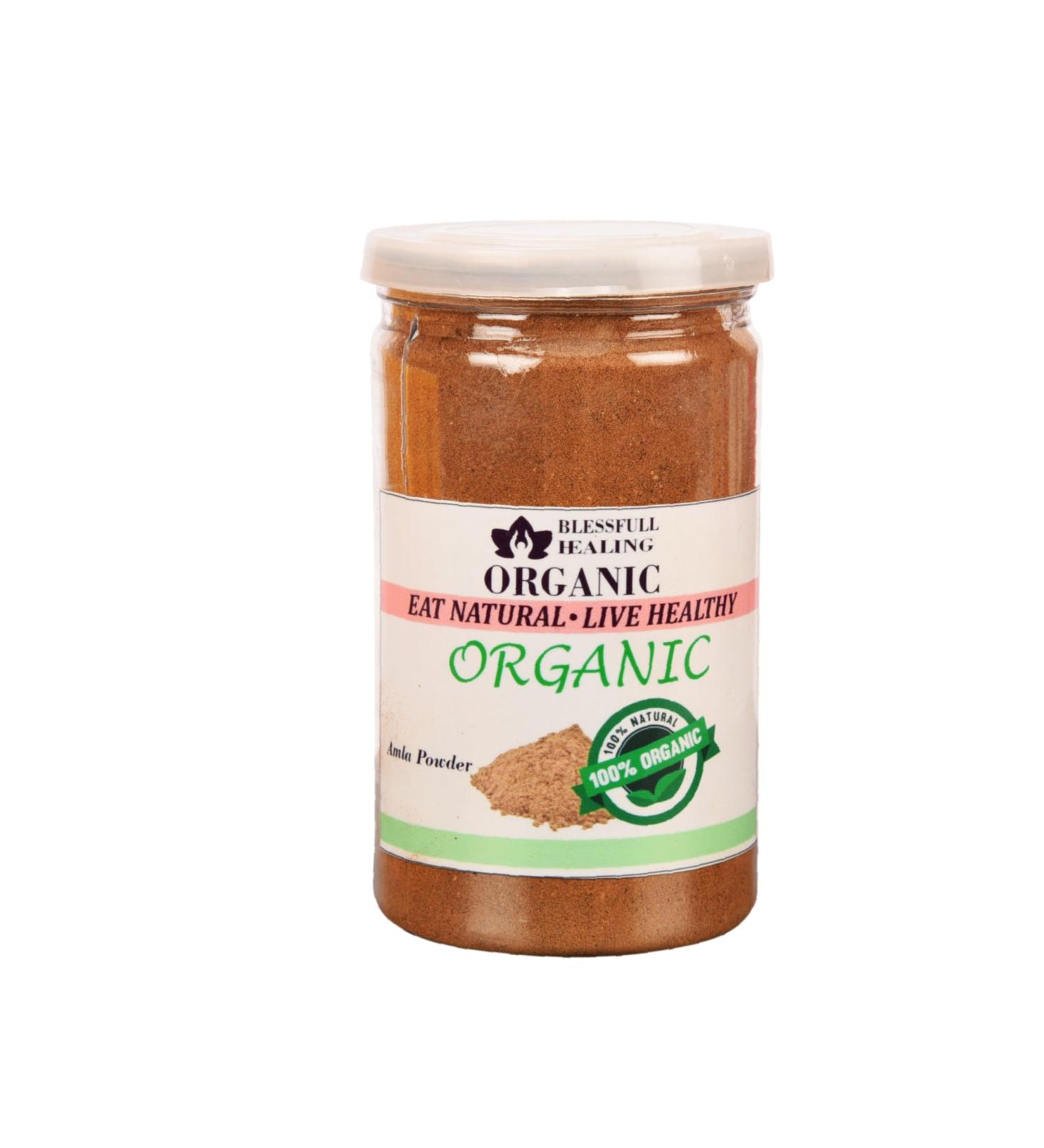Blessfull Healing Organic Amla Powder 100 Gram (Packing May Vary) 100 Gram 3.35 oz