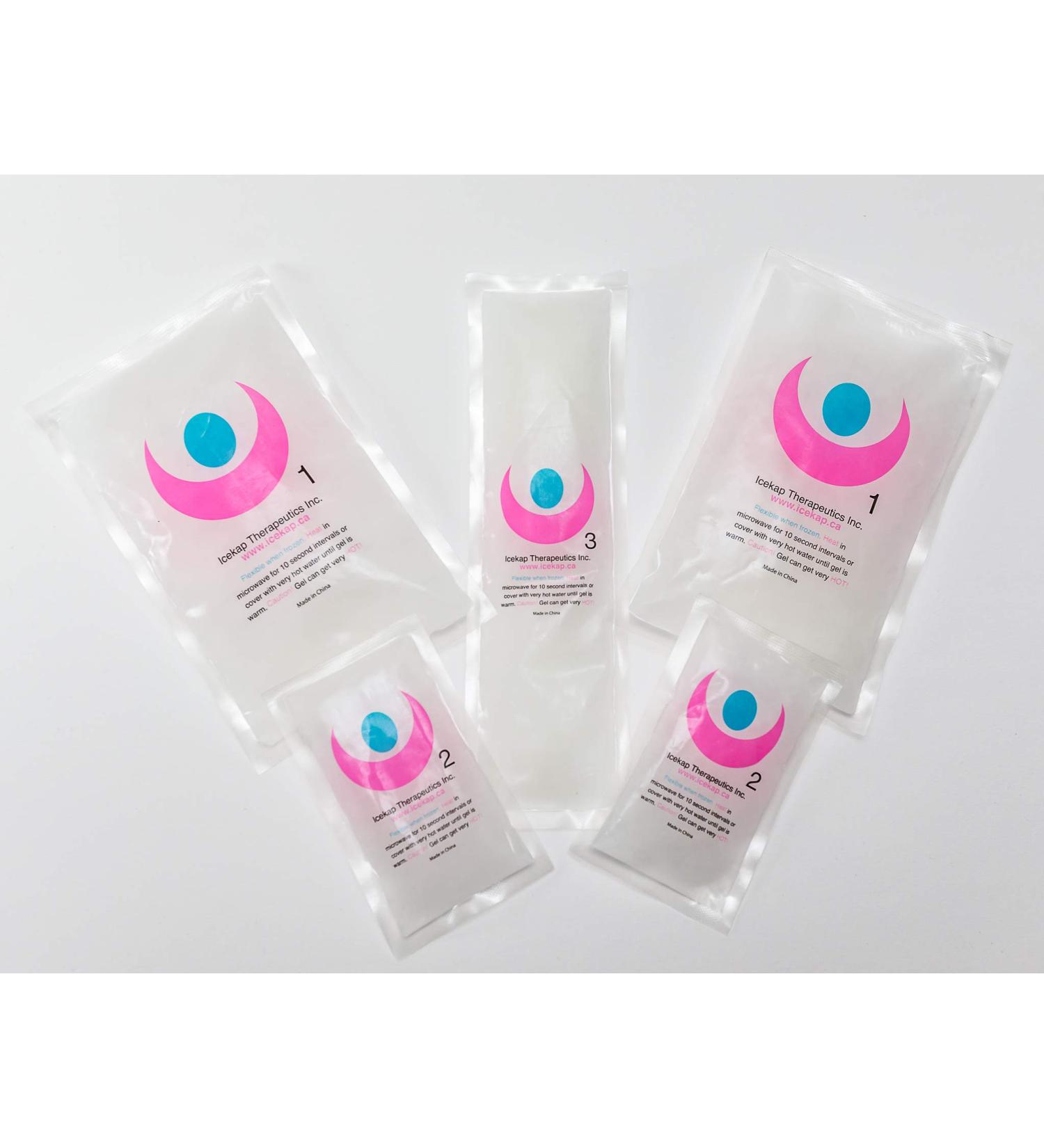 5 Therapy Grade Gel Packs for Icekap Migraine Cap - Extra Relief for Migraine Relief - Buy Online on GoSupps.com