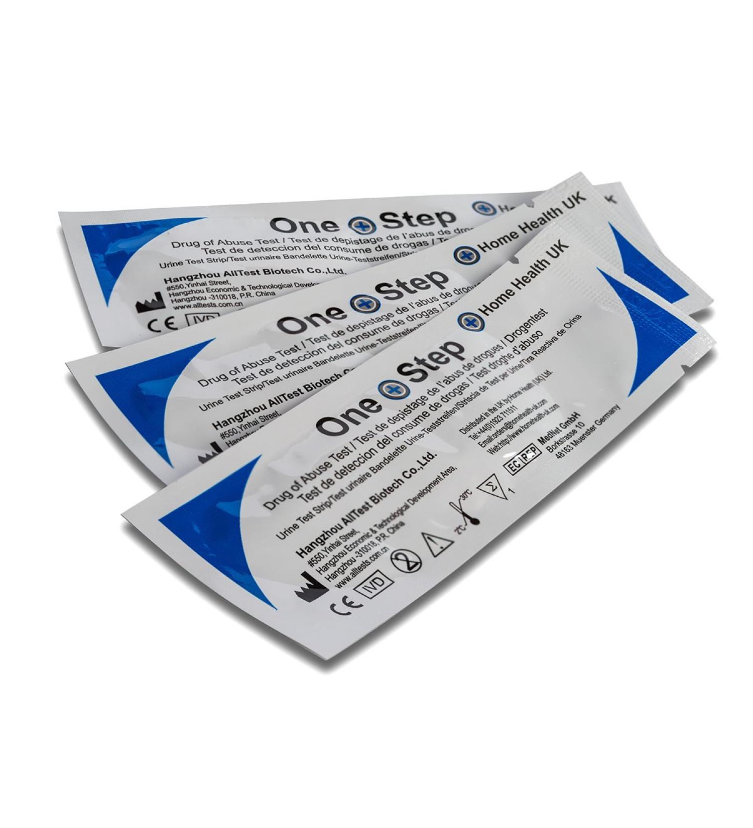 5 Benzodiazepines Drug Testing Kits- Rapid Results Urine Test Strips | Valium/Diazepam | Sensitivity 200ng/mL - 5 Tests - Buy Online on GoSupps.com