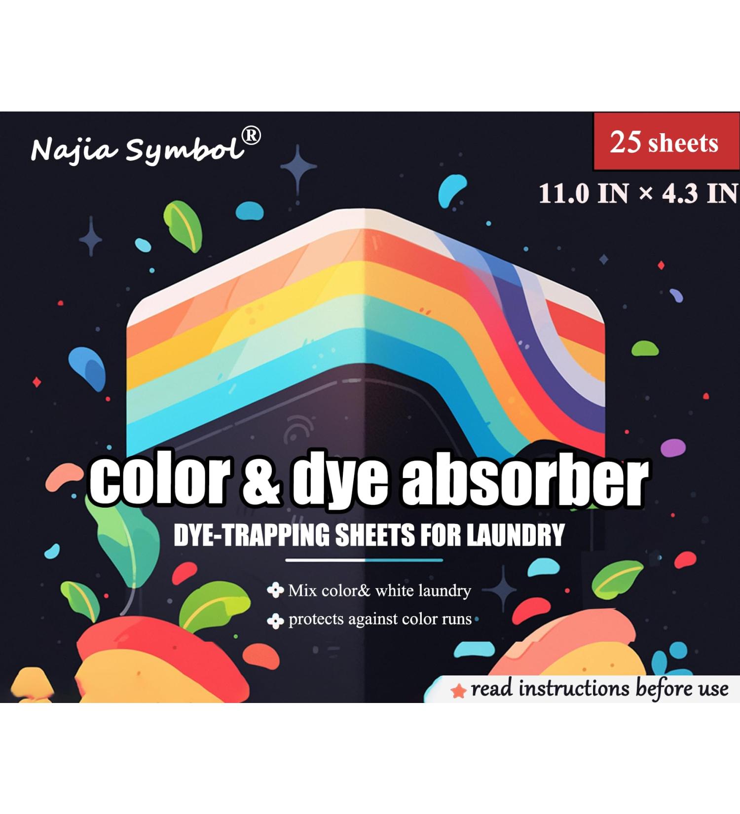 Eco-Friendly Color Catcher for Whites - Prevent Dye Transfer & Simplify Laundry with 100 Sheets | Ideal for Coin Laundry Services - Buy Online on GoSupps.com