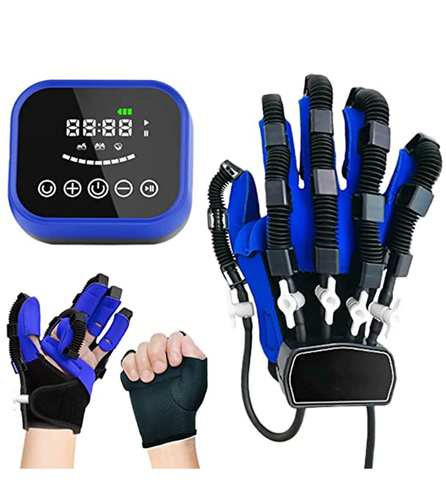 Rehabilitation Robot Gloves Hemiplegia Finger Rehabilitation Trainer Robot Gloves Multiple Modes of Training Apply to Rehabilitation Equipment for Stroke Patien Lefthand Medium - Buy Online on GoSupps.com
