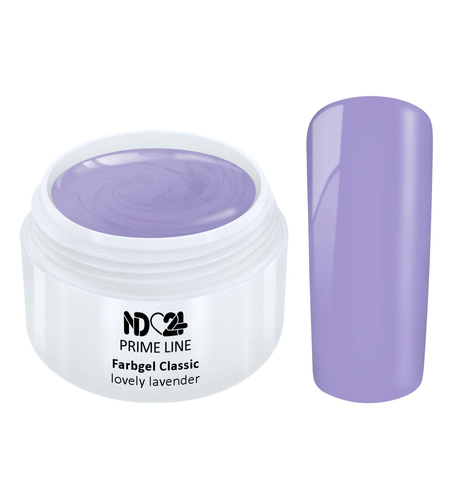 Prime Line - Color Uv Gel Led Color Gel Lovely Lavender Purple - Made in Germany - 5ml