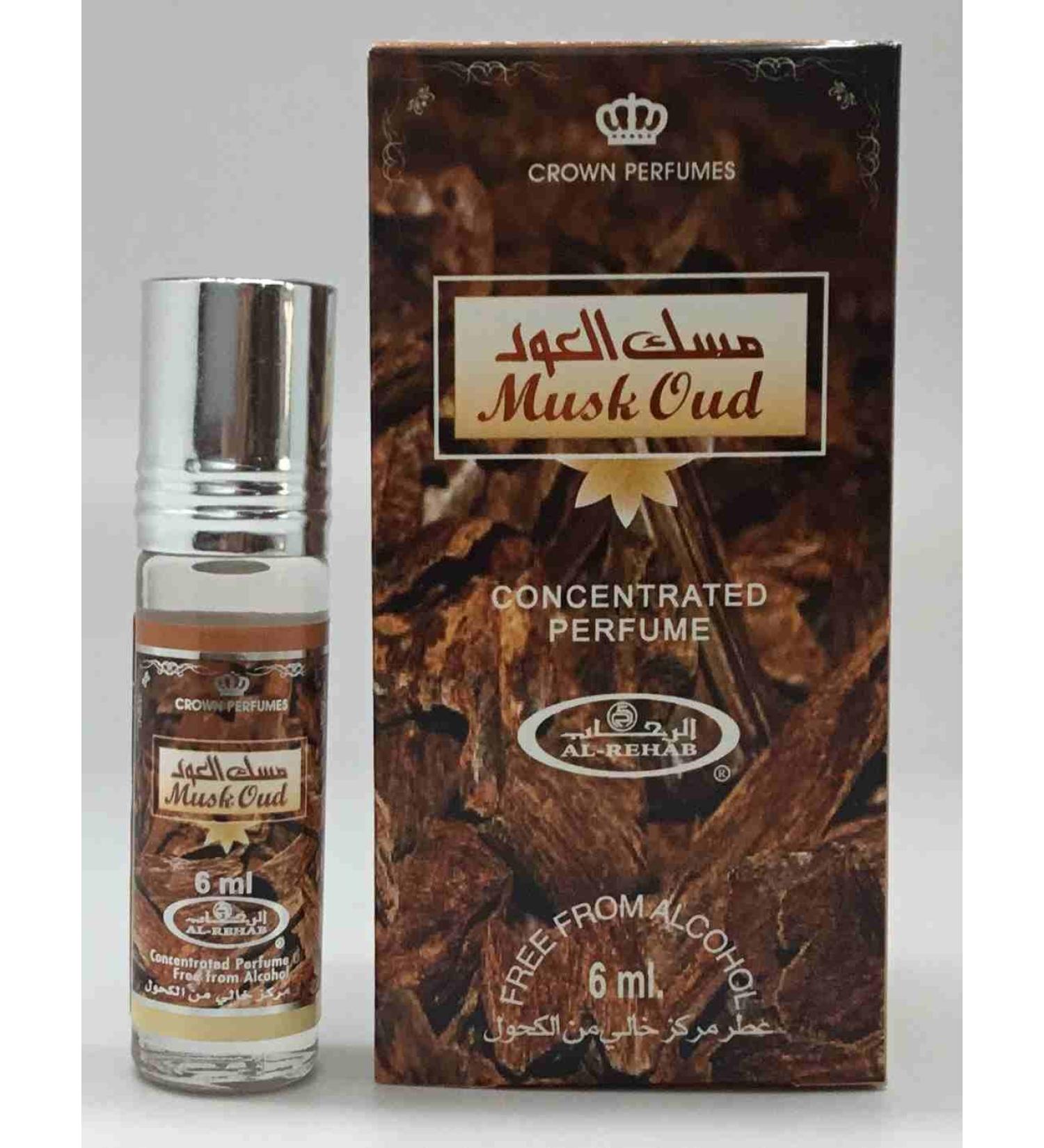 Musk Oud - Perfume Oil by Al-Rehab (6ml)