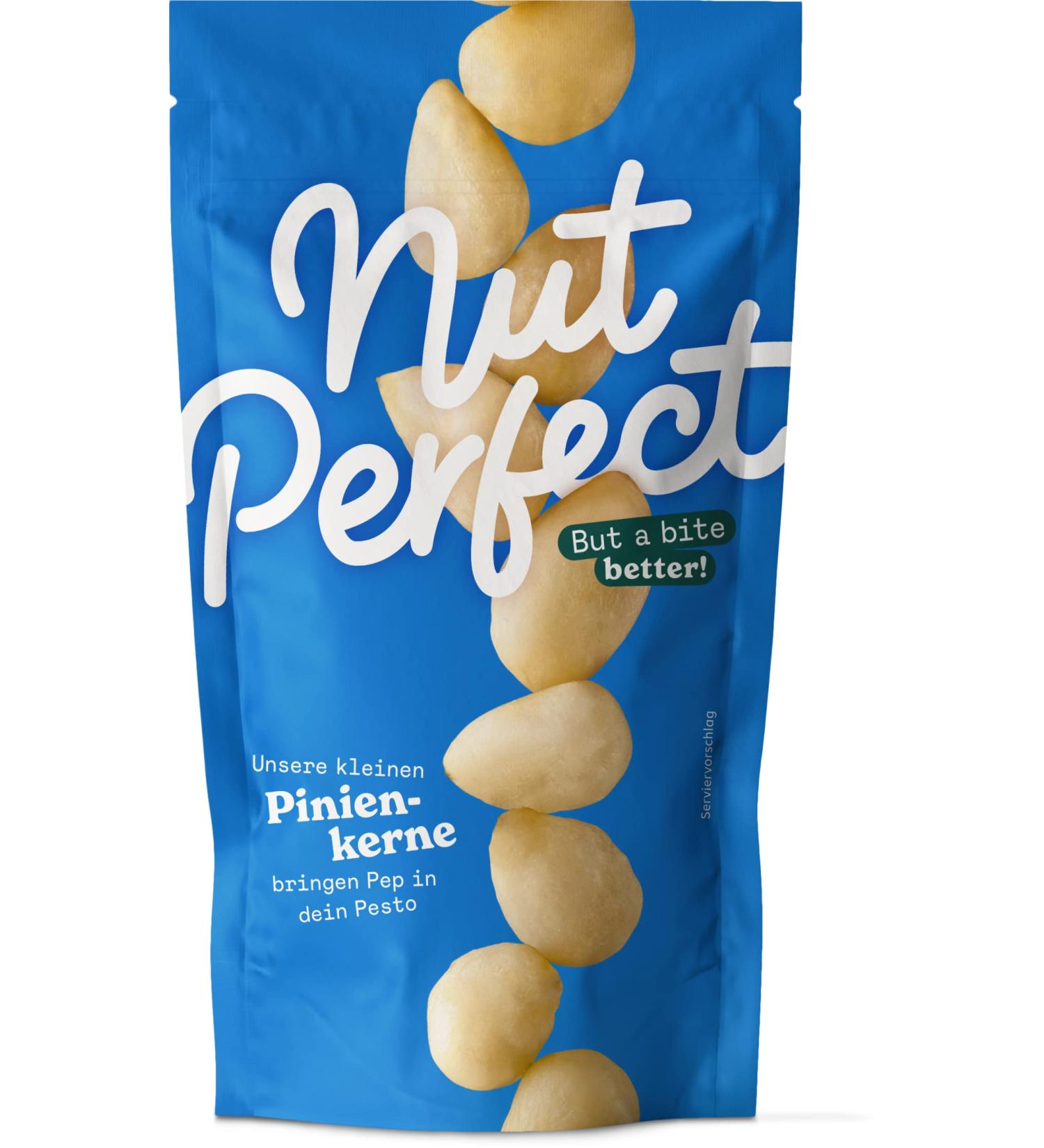 Nut Perfect Pine Nuts | Small & Round | Robust Flavor | Ideal for Roasting - 50g - Buy Online on GoSupps.com