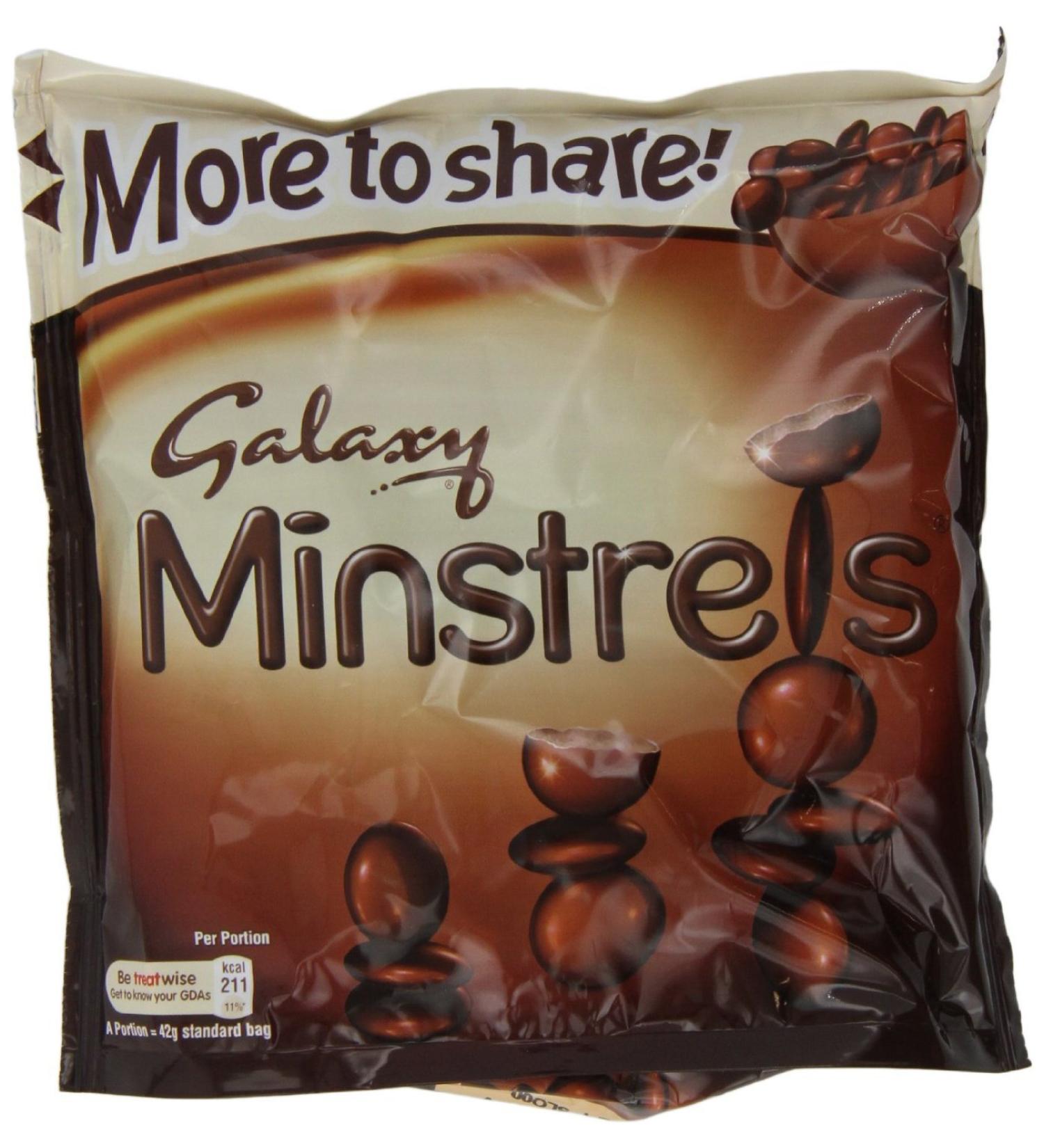 Galaxy Minstrels Lot de 12 sachets 290 g