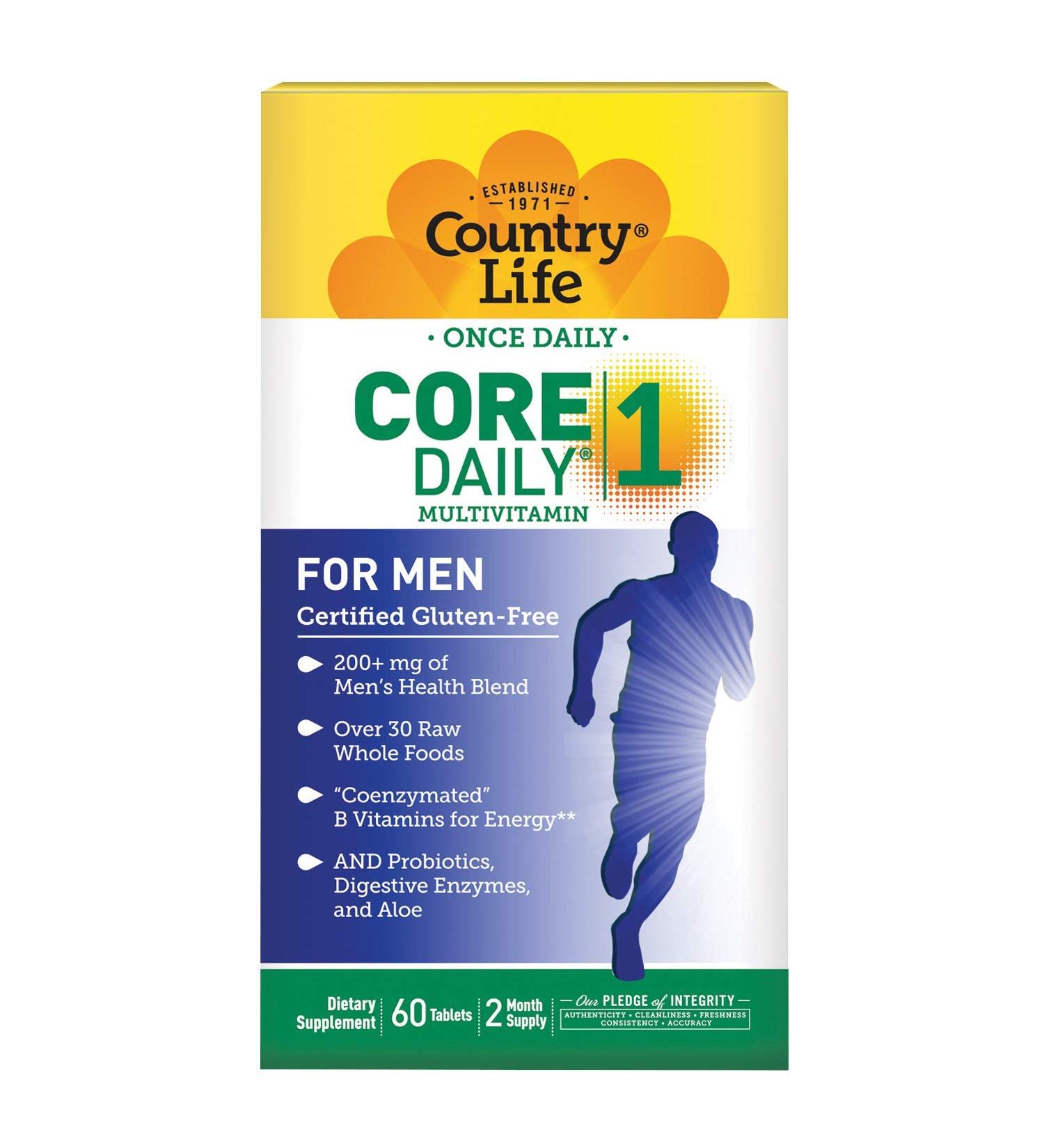 Country Life Core Daily-1 Multivitamins Men 60 Tablets