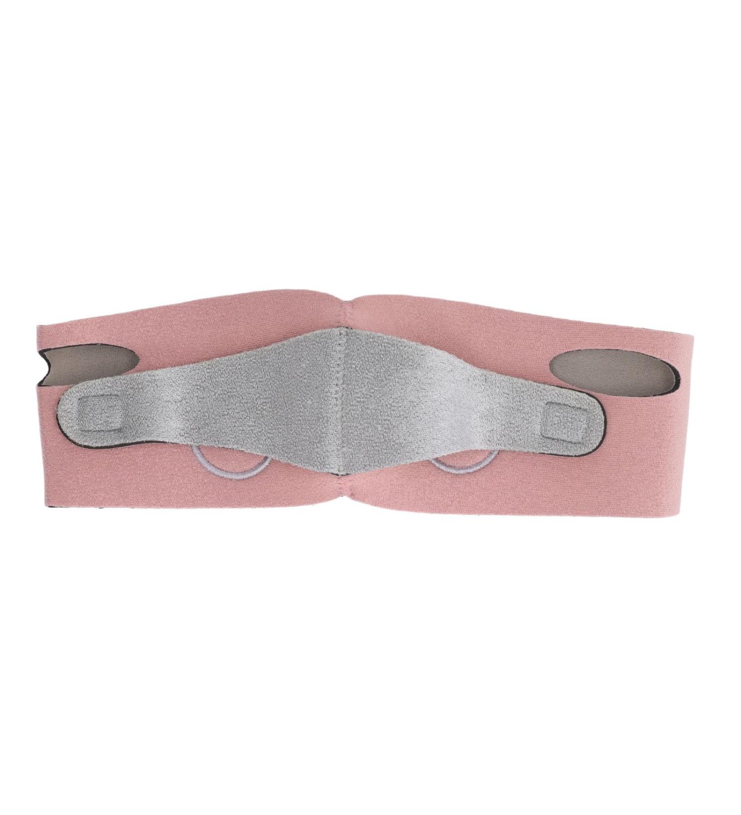 V Shape Face Lift V Line Lifting Mask Double Chin Reducer Chin Strap for Women Double Chin Corrector Facial Slimming Strap V Shaped Breathable Soft Face Lifting Belt Bandage Pink M Size - Buy Online on GoSupps.com