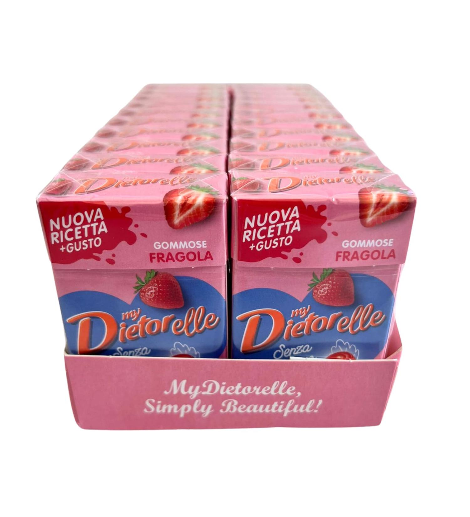 Sperlari Candy Sperlari Dietorelle Strawberry Flavour Sweet Sweets 20 x 27g Cases