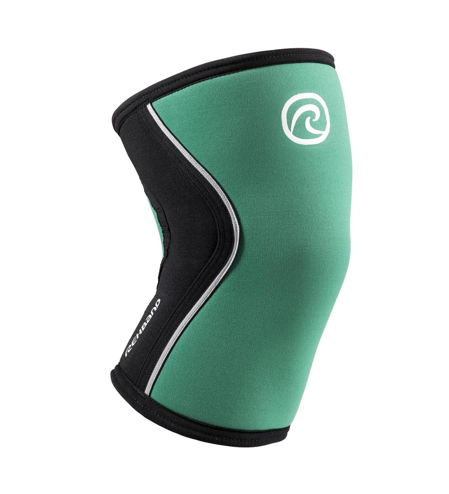 Rehband Kniebandage f r Crossfit & Krafttraining - 5mm Neopren Knieunterst tzung in Emerald Green/Black | Unisex | Viele Farben & Gr ßen - Buy Online on GoSupps.com