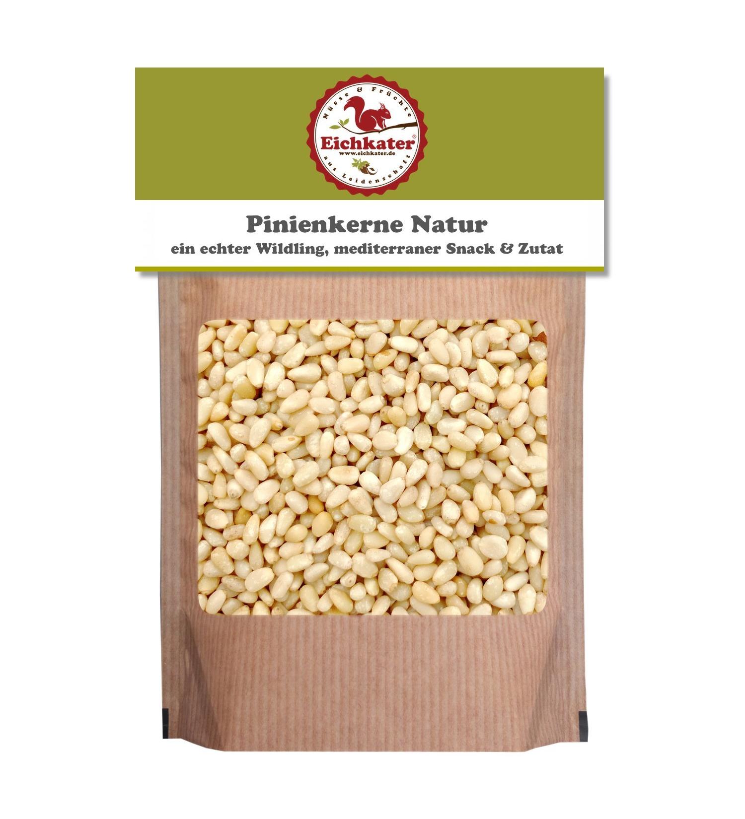 Eichkater Pine Nuts Medium 350g - Premium Quality Perfect for Cooking & Snacking - International Shipping Available - Buy Online on GoSupps.com