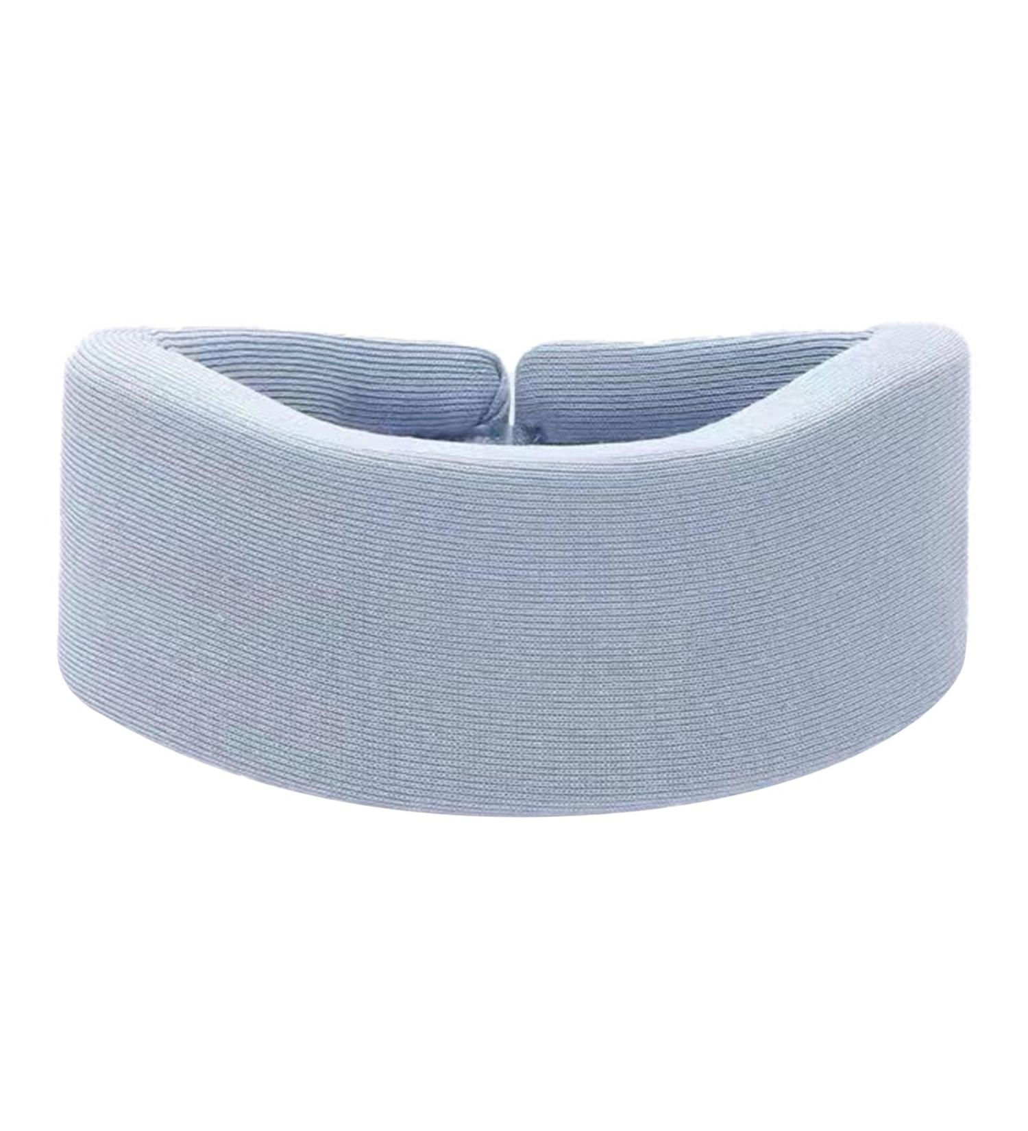 Collarage Adjustable 3-Layer Neck Support Collar | Pain Relief & Breathable Sponge | Unisex Blue - Buy Online on GoSupps.com