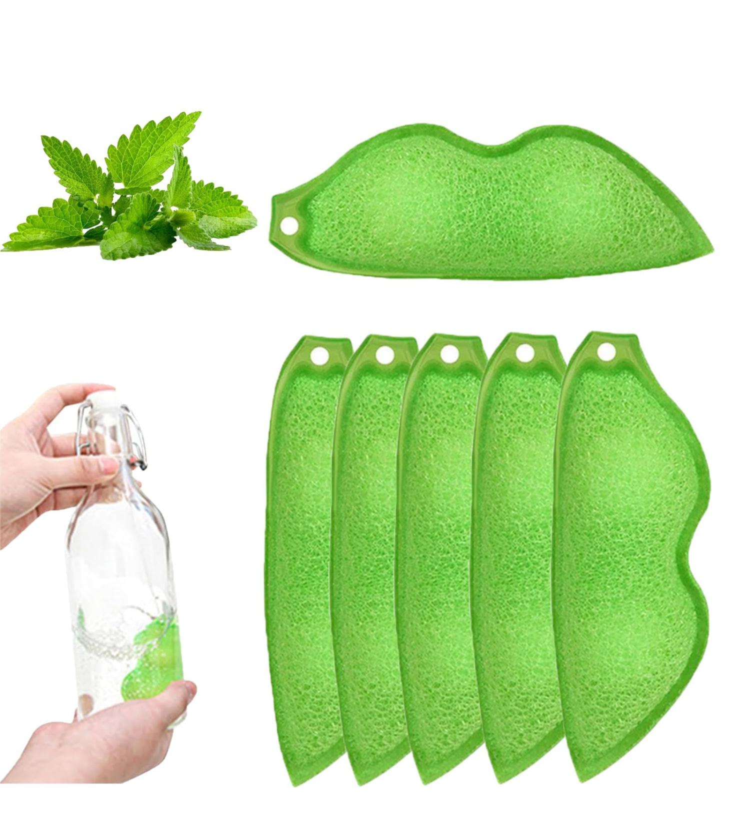 Magic Beans Bottle Cleaner Bottle Cleaning Sponge 3/6/9pcs Beans-Shaped Bottle Cleaning Sponge Reuseable Bottle Cleaning Sponge Heat Resistance Bottle Sponge for Cleaning of Small Mouth (6Pcs) - Buy Online on GoSupps.com