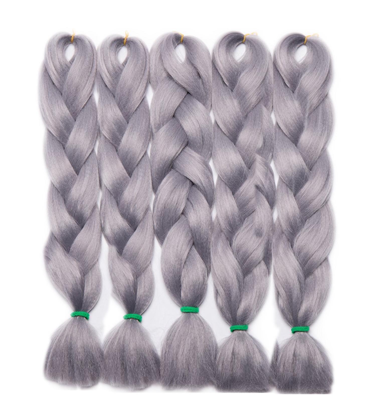 Buy Sego Gray Hair Extensions - 61 cm | International Shipping Available - Buy Online on GoSupps.com
