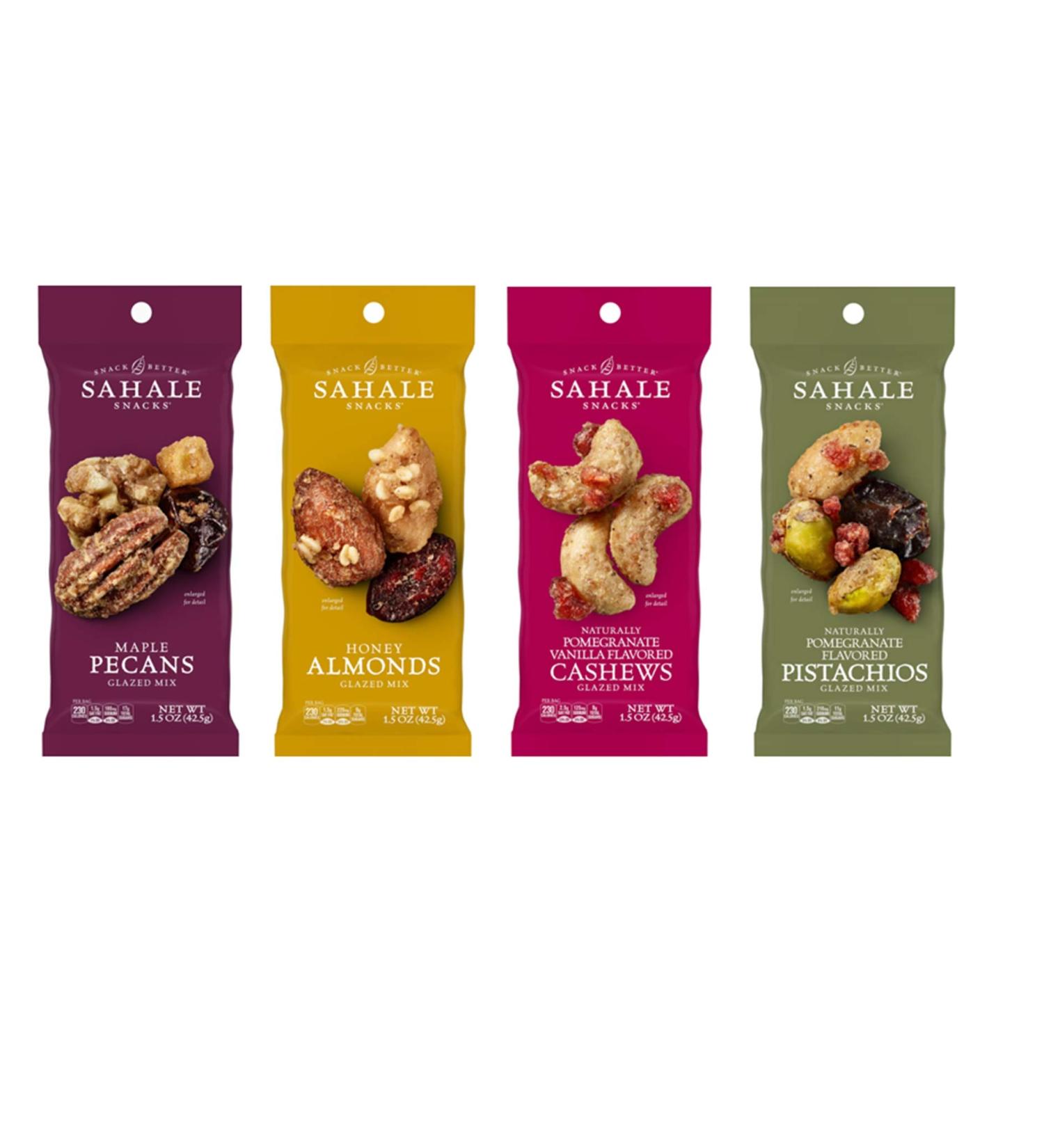 Sahale Snacks Glazed Nut Mix Variety Pack - 1.5 Ounces (Pack of 12) - Buy Online on GoSupps.com