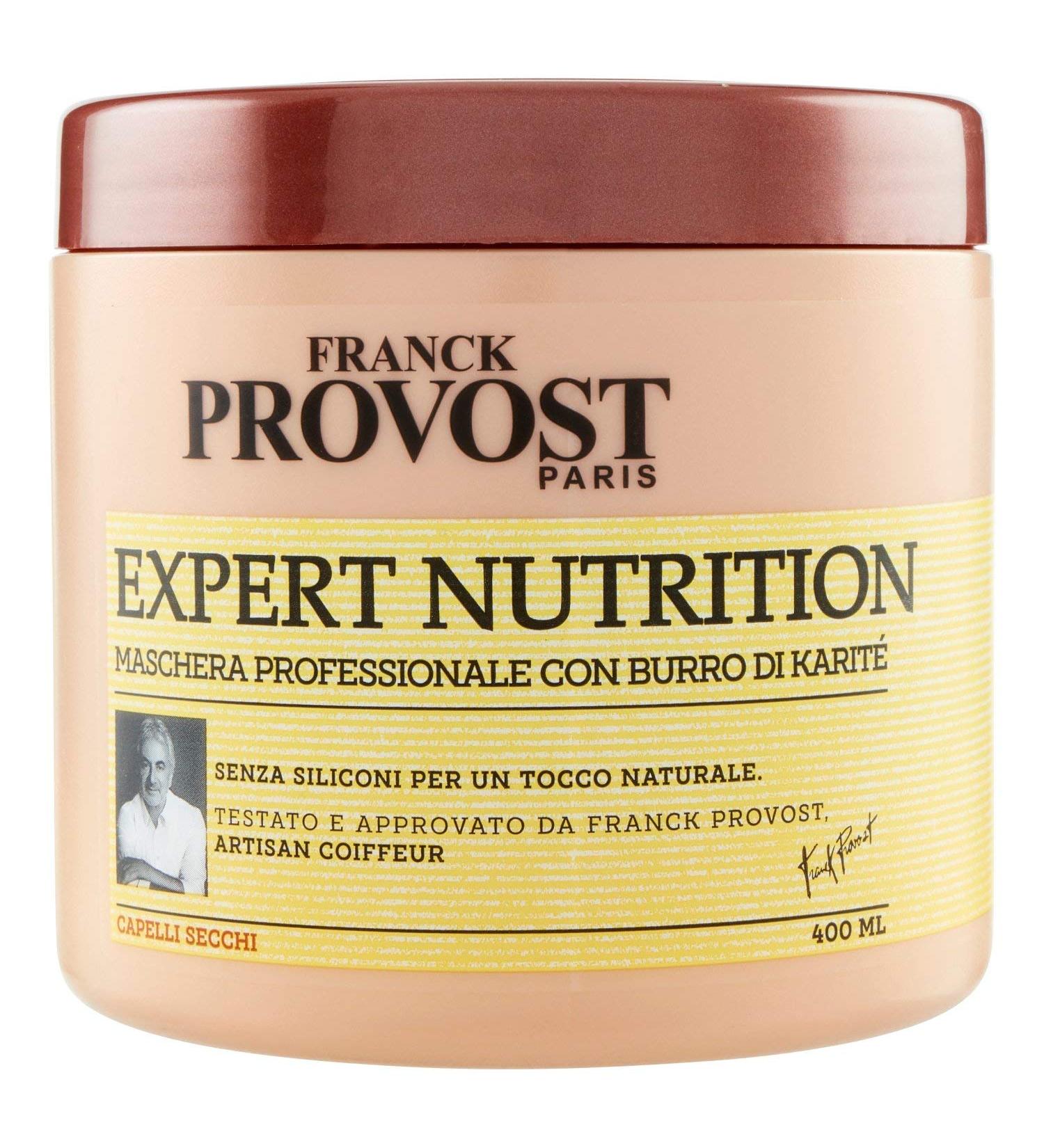 Buy Franck Provost Expert Nutrition Mask with Shea Butter - Nourishing Hair Treatment 400ml | International Shipping Available - Buy Online on GoSupps.com