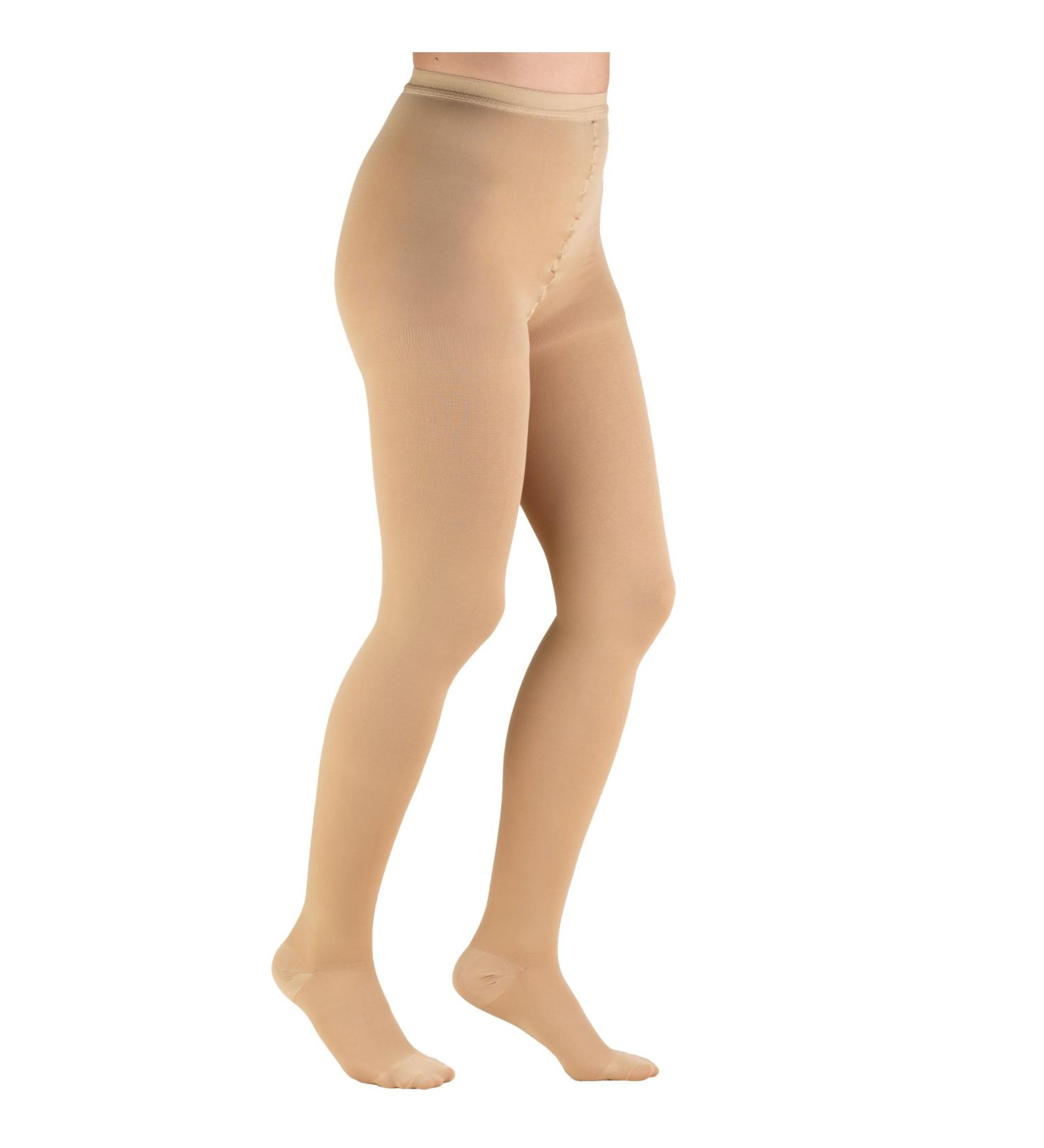 Truform 20-30 mmHg Compression Pantyhose for Women - Support Tights in Beige Petite Size - International Shipping Available - Buy Online on GoSupps.com