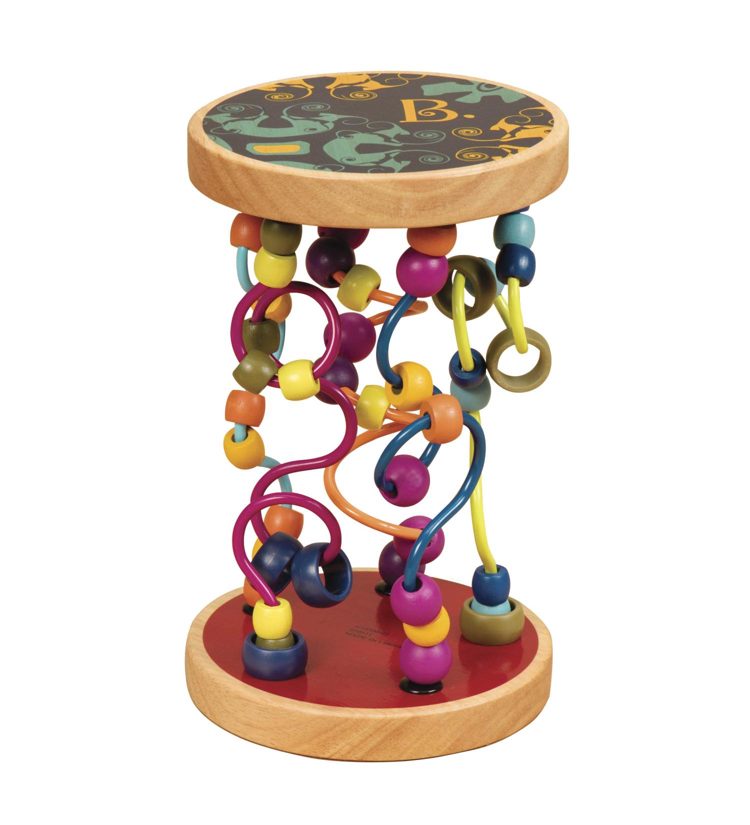 Shop B. Toys Motor Shiffers - Wooden Baby Toys with Pearls | Fun & Safe Baby Toys for 18 Months+ - Buy Online on GoSupps.com