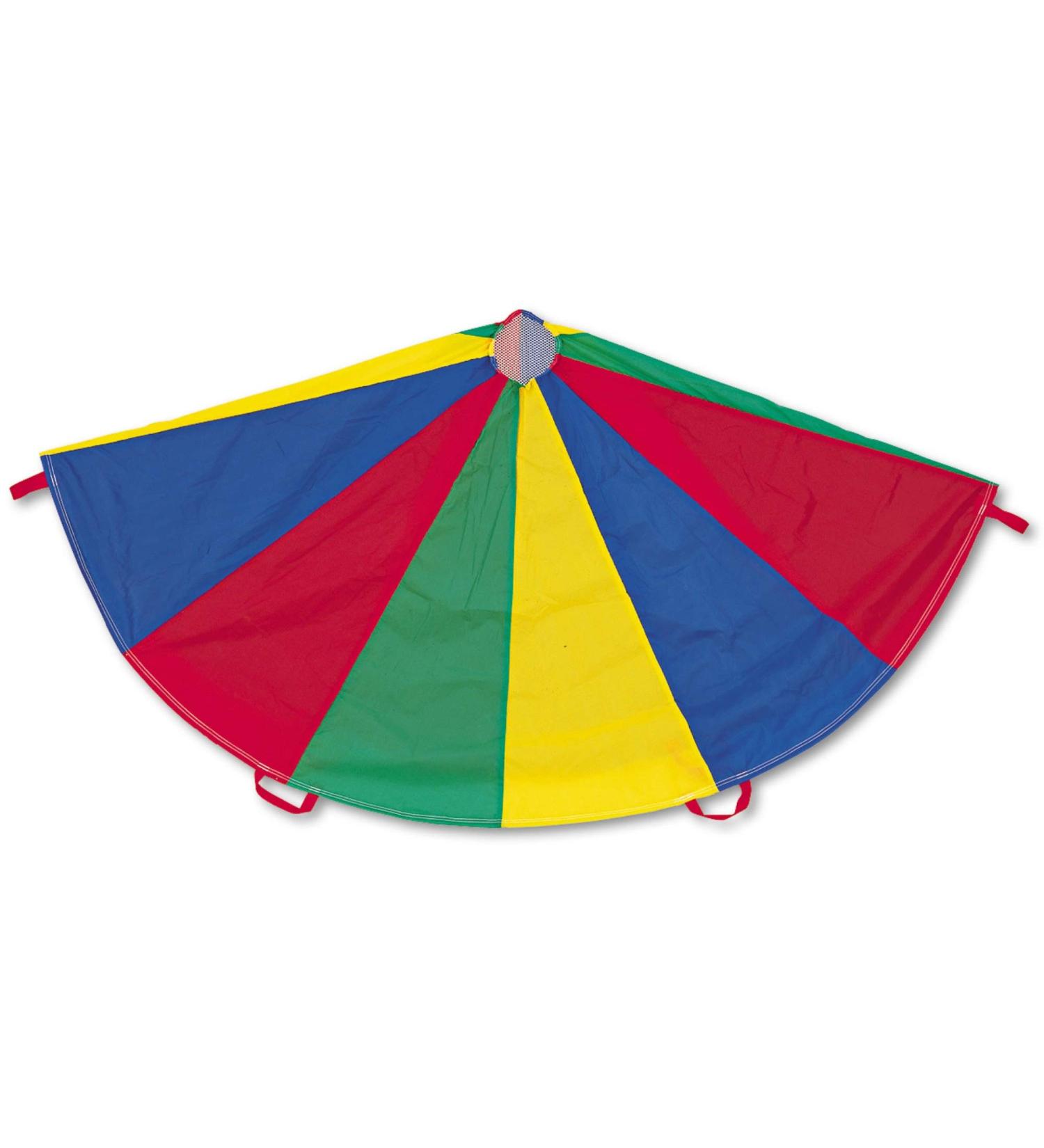 Champion Sports NP24 24-ft Nylon Multicolor Parachute with 20 Handles - Buy Online on GoSupps.com