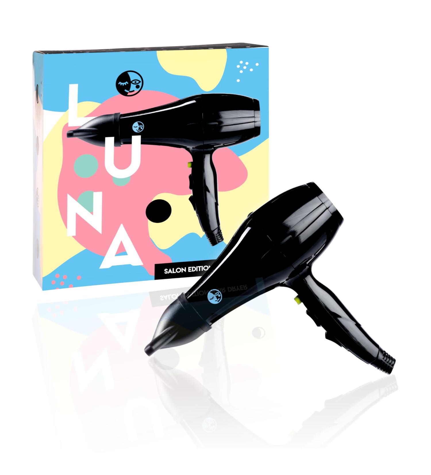 Luna Professional Ionic Hair Dryer - 2400W Fast Drying & Smooth Finish | Ceramic Coated with Adjustable Heat Control - For Women - Buy Online on GoSupps.com