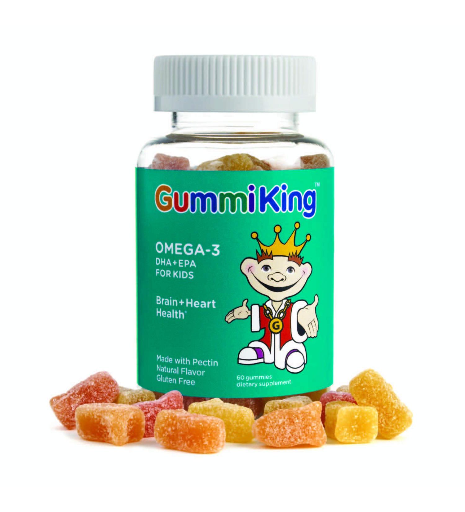 GummiKing DHA Omega-3 Gummi for Kids 60 Gummies