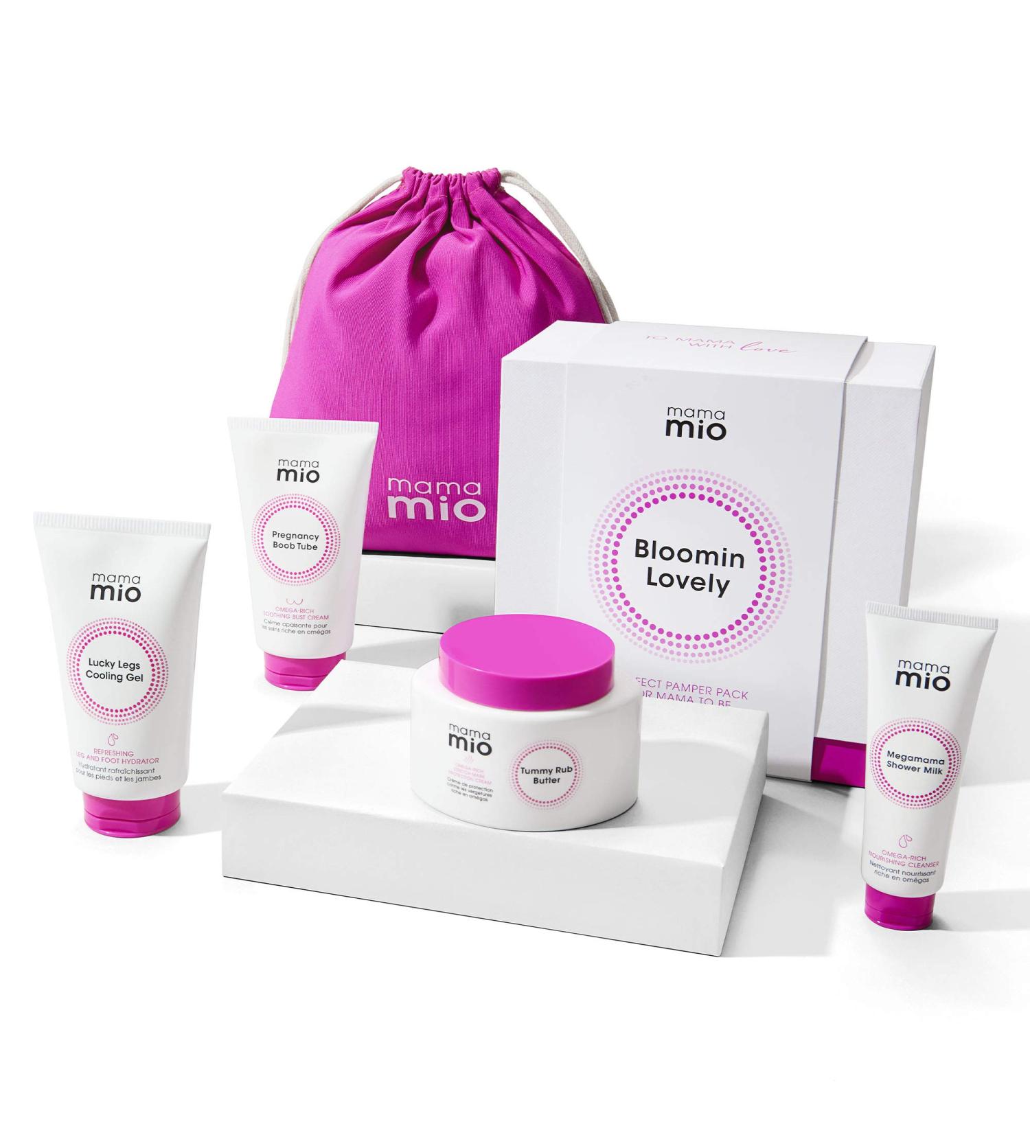 Mama Mio Bloomin Lovely - Luxury Body Cream for Radiant Skin | Shop Internationally at Your Store Name - Buy Online on GoSupps.com