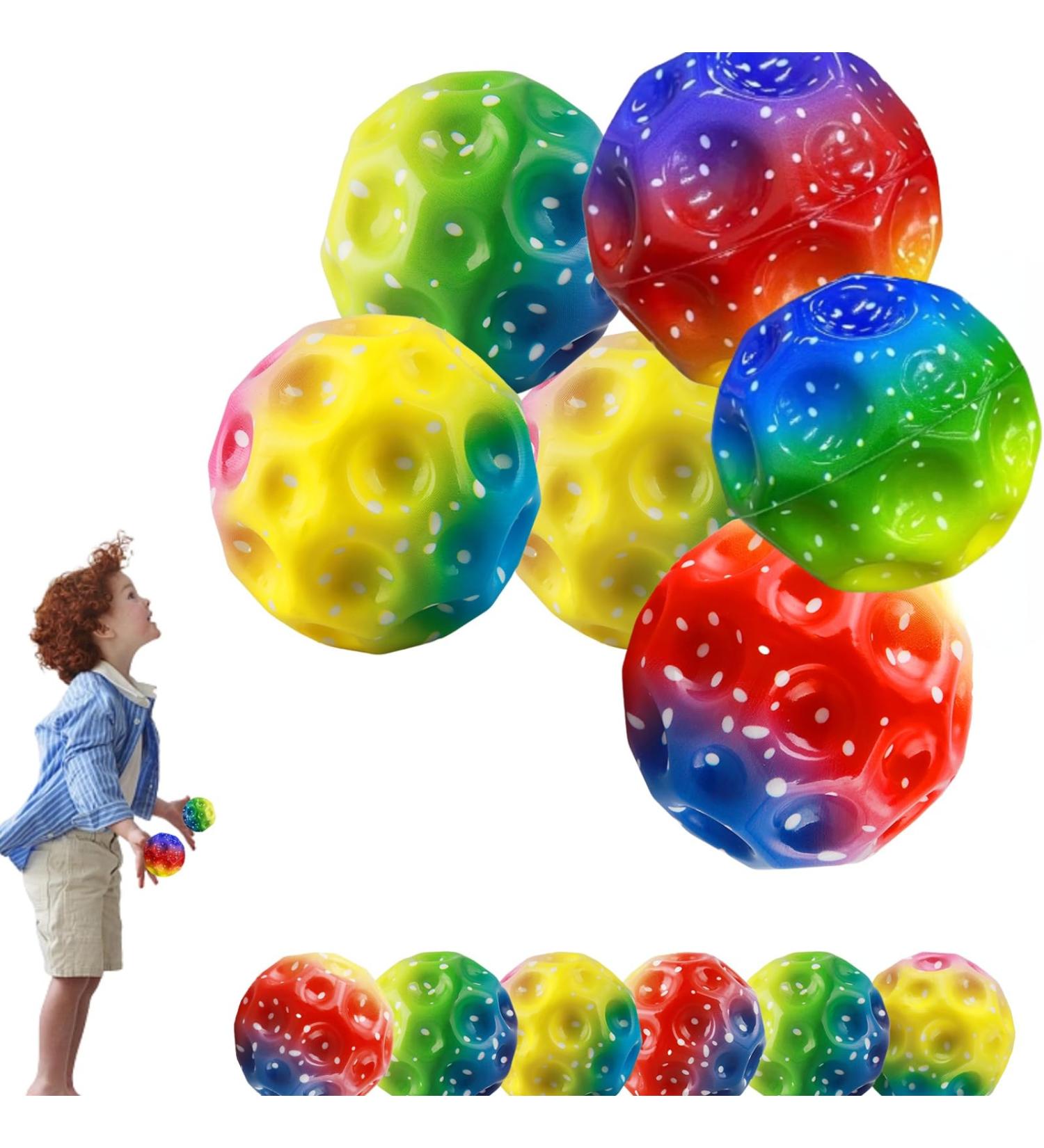 6PC Astro Jump Balls - High Jumping Rubber Balls for Kids | Mini Bouncing Toys | Perfect Party Gift - Buy Online on GoSupps.com