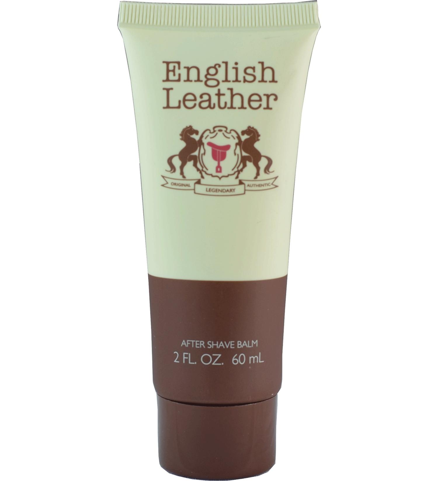 Dana English Leather After Shave Balm For Men 2 fl oz - Baume Apres-Rasage - Signature Collection - Unboxed