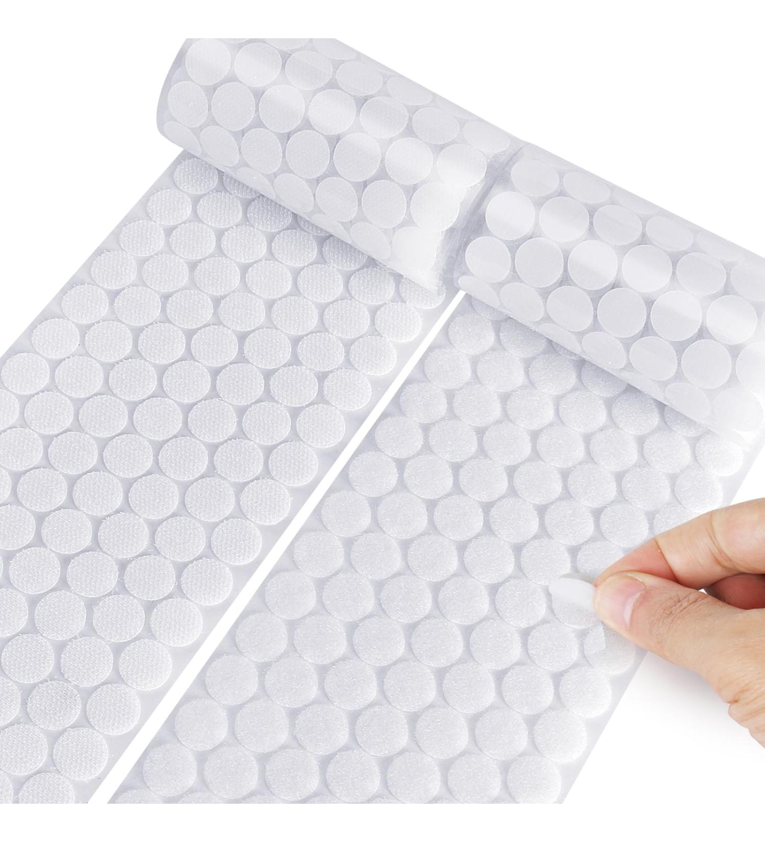 1200pcs Self Adhesive Dots - Sticky Back Hook and Loop Coins (0.59) for School, Office & Home - Arts & Crafts Mounting - Buy Online on GoSupps.com
