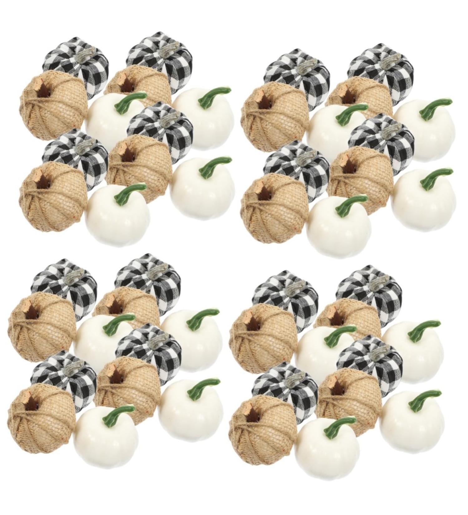 Veemoon 48 Pcs Artificial Pumpkin Garland Decor Halloween Foam Pumpkin Mini Pumpkin Figurine Pumpkin Ornament Fake Decorative Pumpkins Small Fake Pumpkin Polyester Autumn Fake Decoration - Buy Online on GoSupps.com