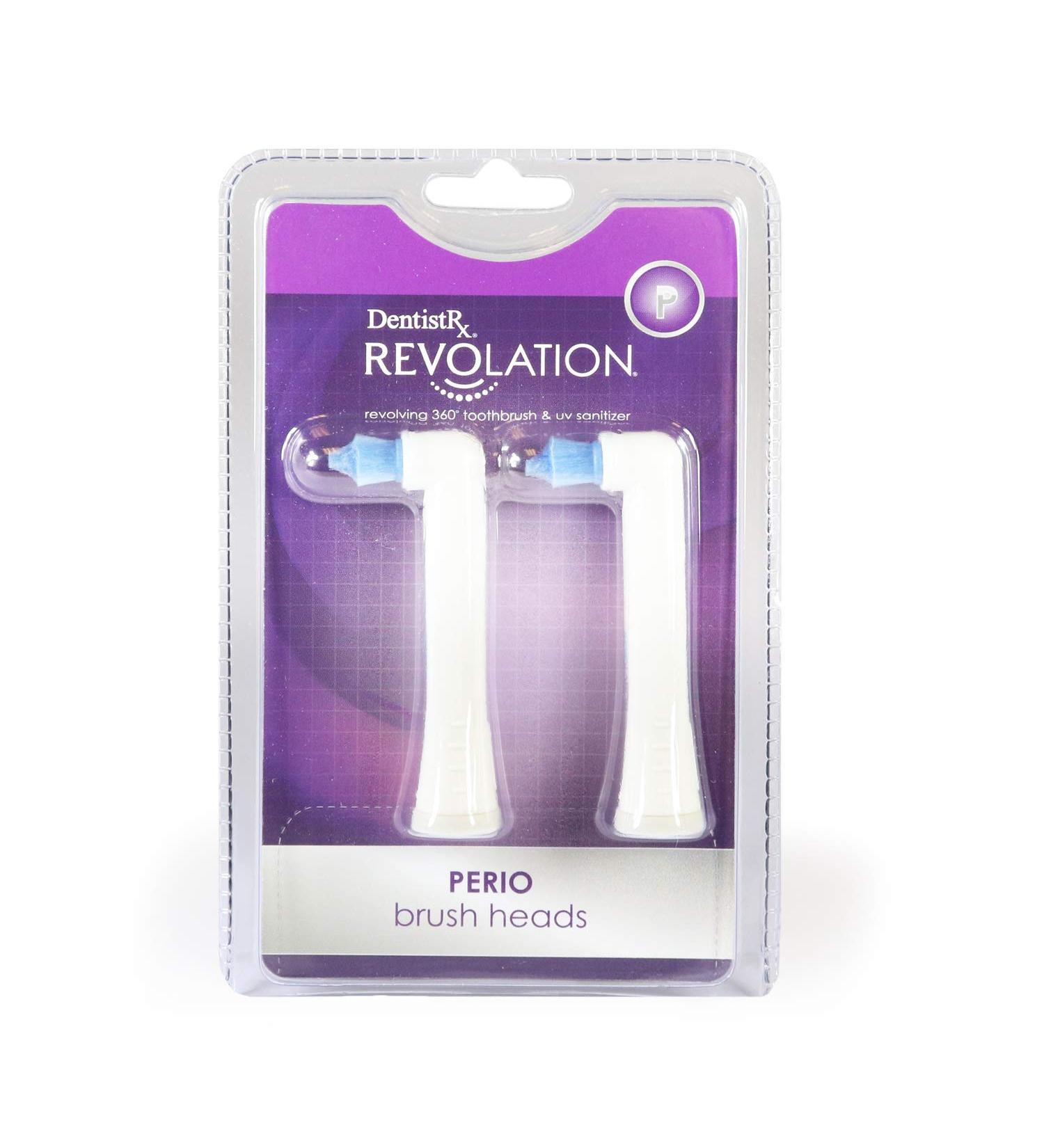 DentistRx Revolation Perio Brush Head Refill - 2 Pack