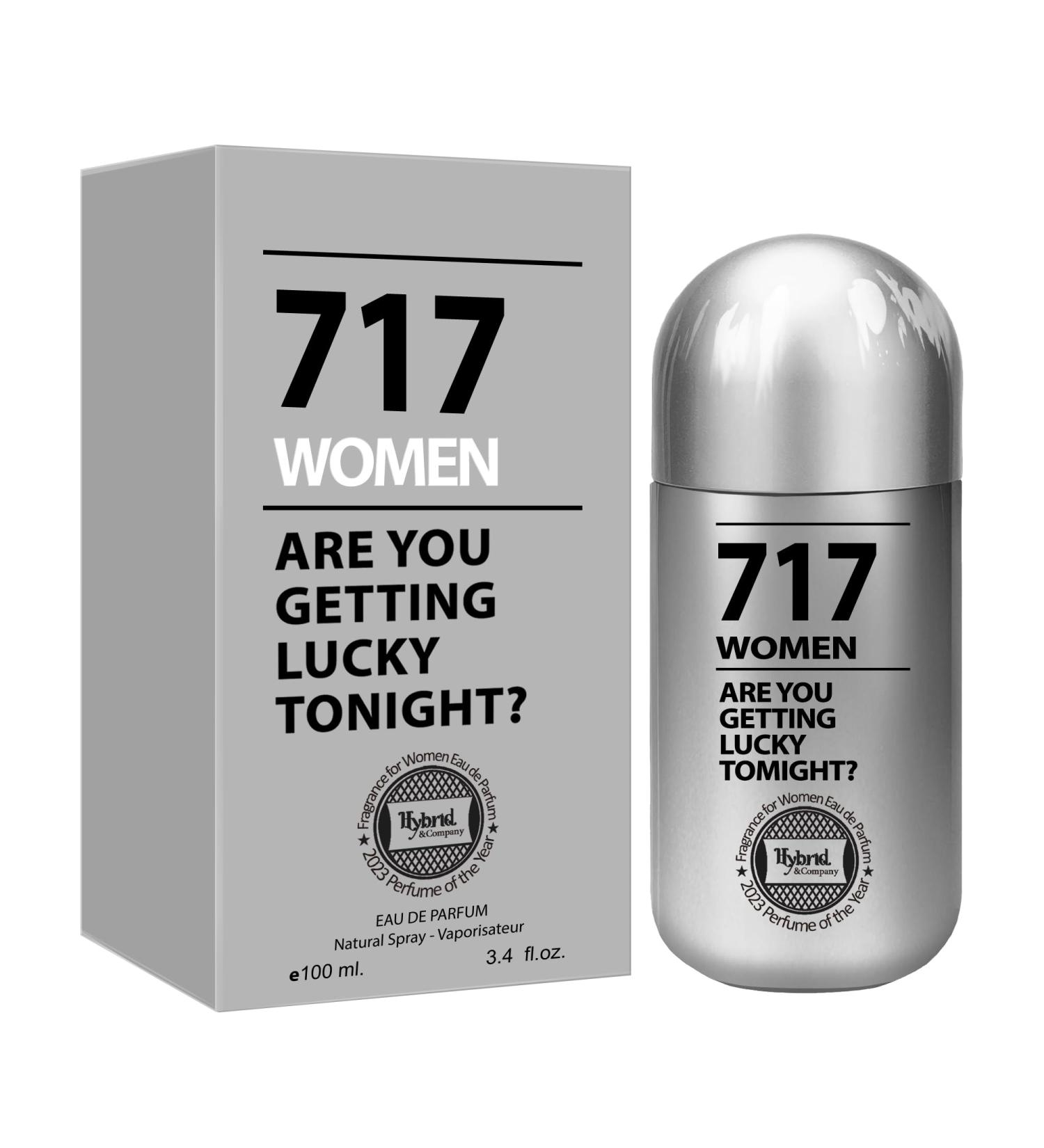 Hybrid & Company 717 Women Pour Femme Eau De Parfum Natural Spray Fresh Floral Scent 3.4 Fl Oz - Buy Online on GoSupps.com